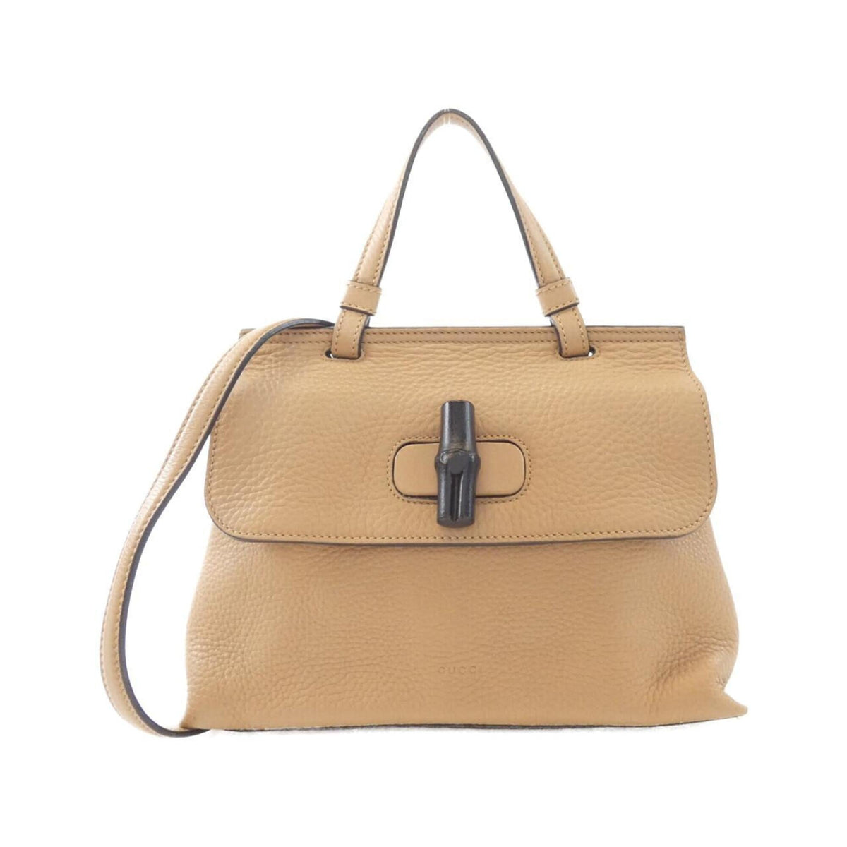 Gucci Beige Leather Handbag (Pre-Owned)