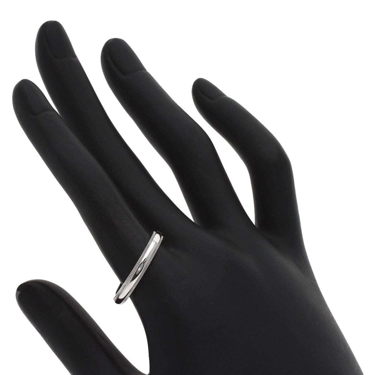 Tiffany Platinum 950 Band Ring (Pre-Owned)