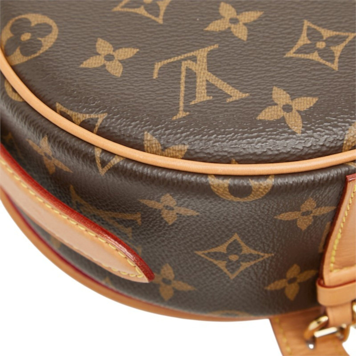 Louis Vuitton Brown Pvc Leather Shoulder Bag (Pre-Owned)