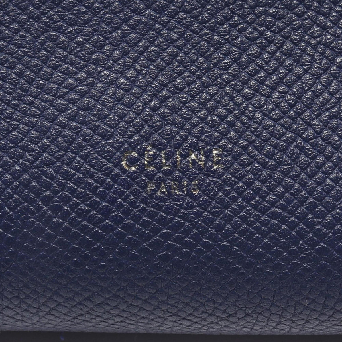 Celine Blue Leather Handbag (Pre-Owned)