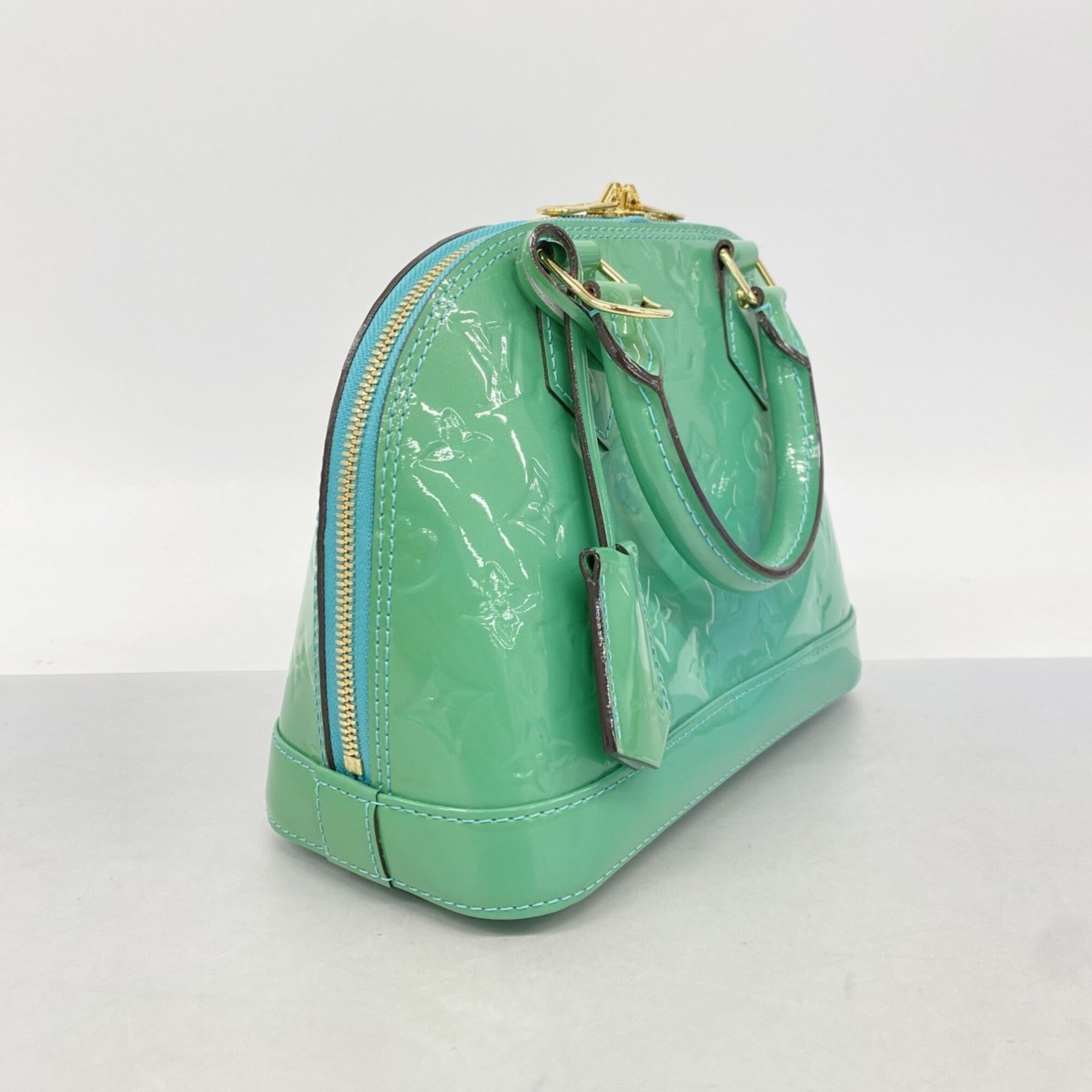 Louis Vuitton Blue Handbag (Pre-Owned)