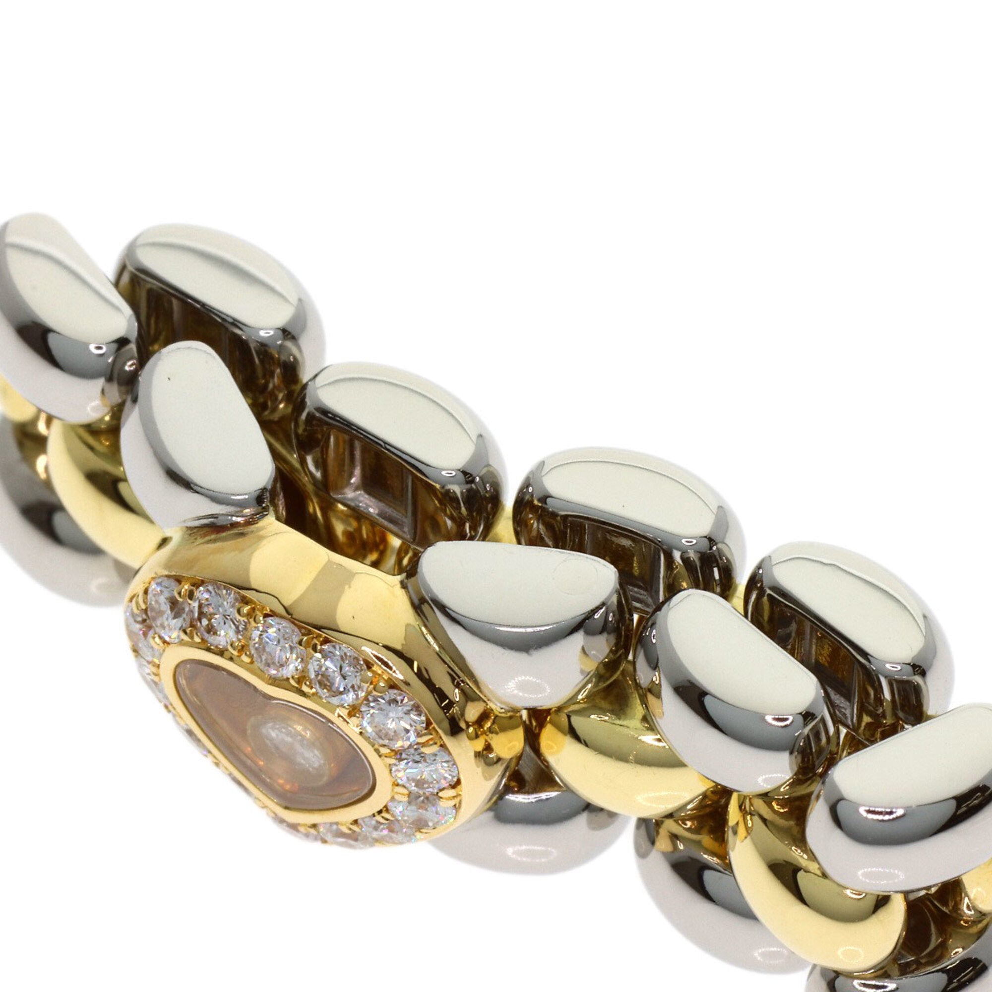 Chopard Yellow Gold (18K) Stainless Steel Band Ring (Pre-Owned)