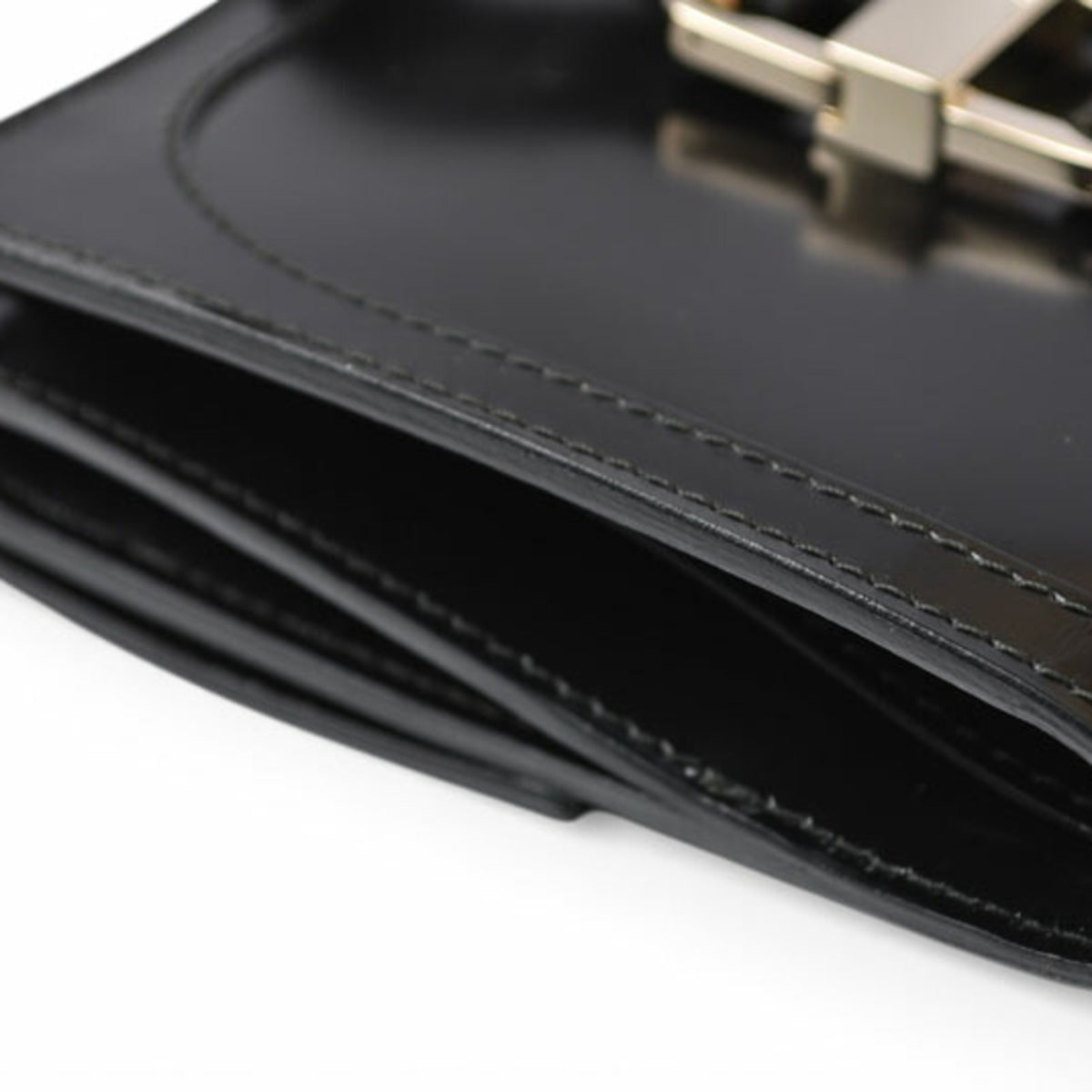 Gucci Black Leather Wallet (Bi-Fold) (Pre-Owned)