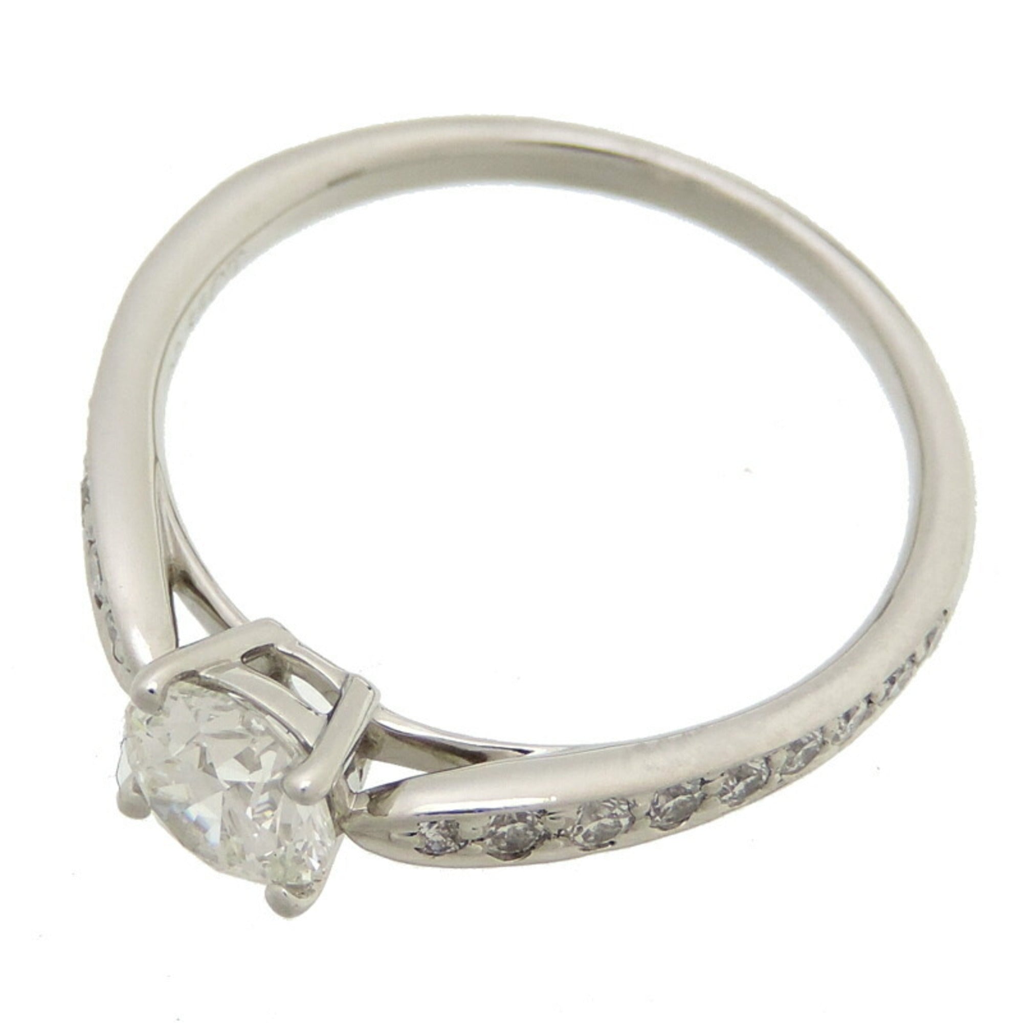 Tiffany Silver Silver 925 Band Ring (Pre-Owned)