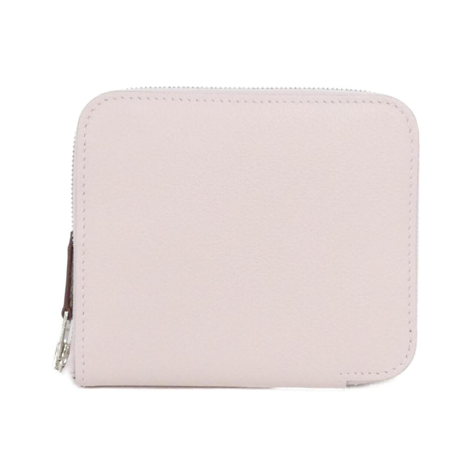 Hermes Pink Silk Wallet (Bi-Fold) (Pre-Owned)