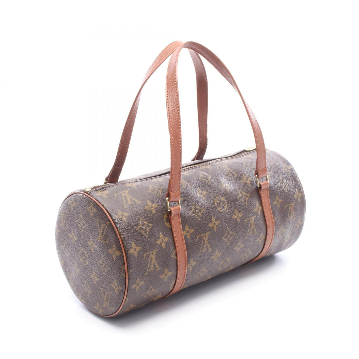 Louis Vuitton Brown Monogram Monogram Leather Handbag (Pre-Owned)
