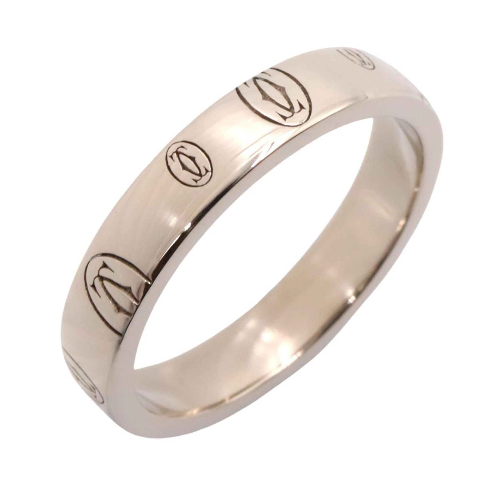 Cartier Silver White Gold (18K) Band Ring (Pre-Owned)