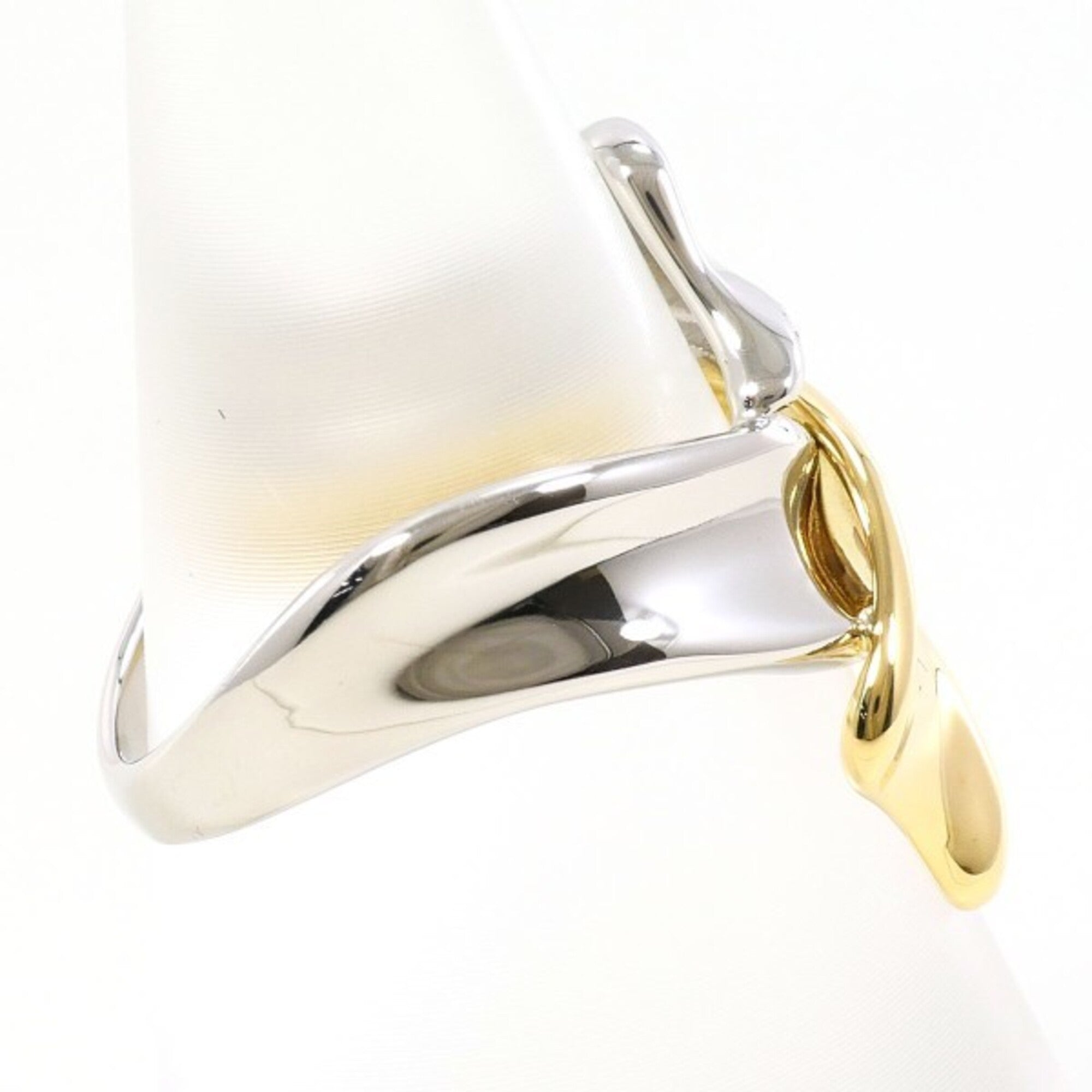 Unbranded Platinum Yellow Gold Yellow Gold (18K) Platinum 850 Band Ring (Pre-Owned)