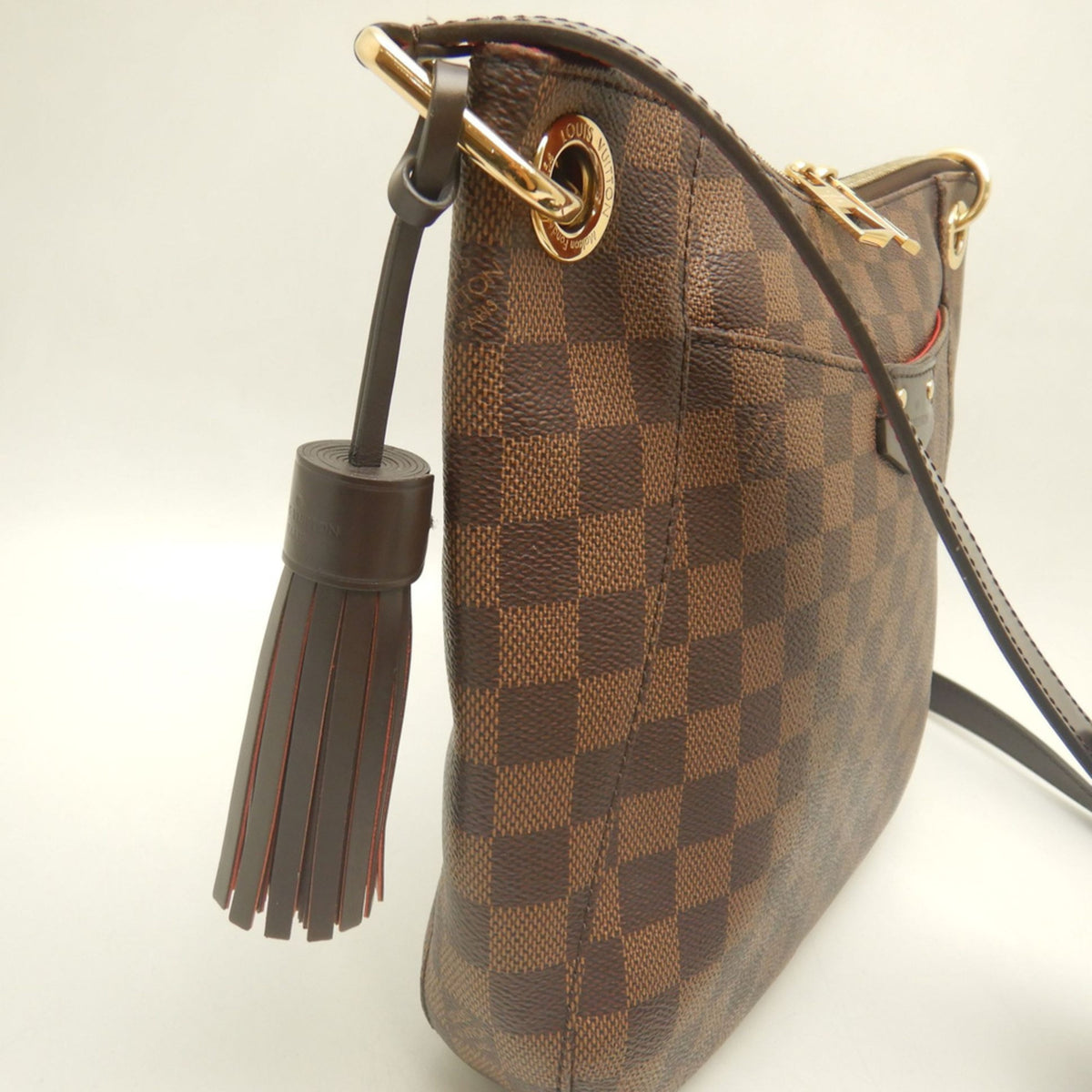 Louis Vuitton Brown Ebene Damier Canvas Shoulder Bag (Pre-Owned)