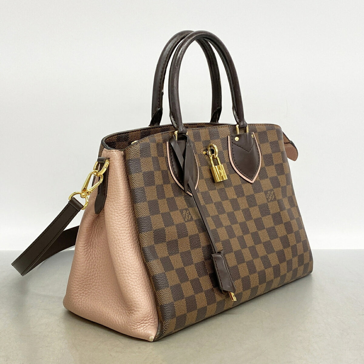 Louis Vuitton Ebene Magnolia Handbag (Pre-Owned)