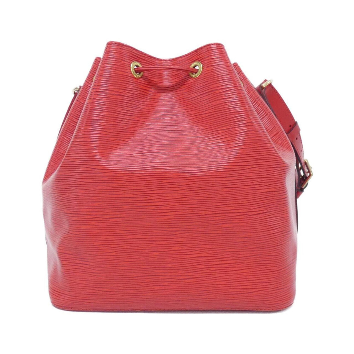 Louis Vuitton Red Color Leather Shoulder Bag (Pre-Owned)