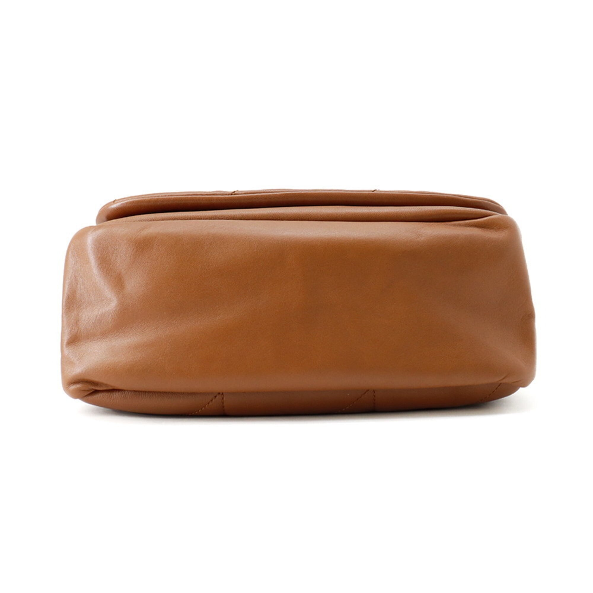 Yves Saint Laurent Brown Leather Shoulder Bag (Pre-Owned)