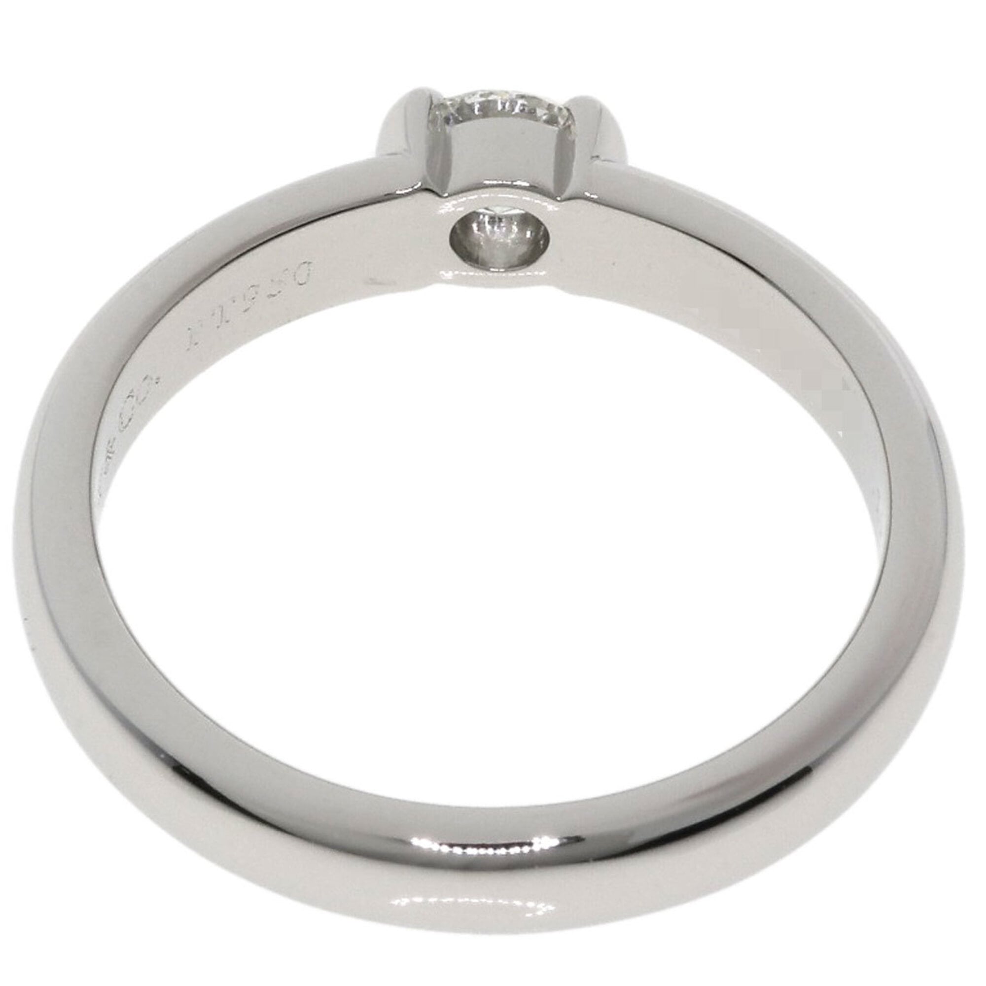 Tiffany Silver Platinum 950 Anniversary Ring (Pre-Owned)