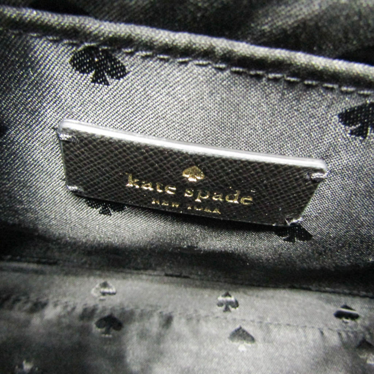 Kate Spade Black Pink Pvc Handbag Shoulder Bag (Pre-Owned)