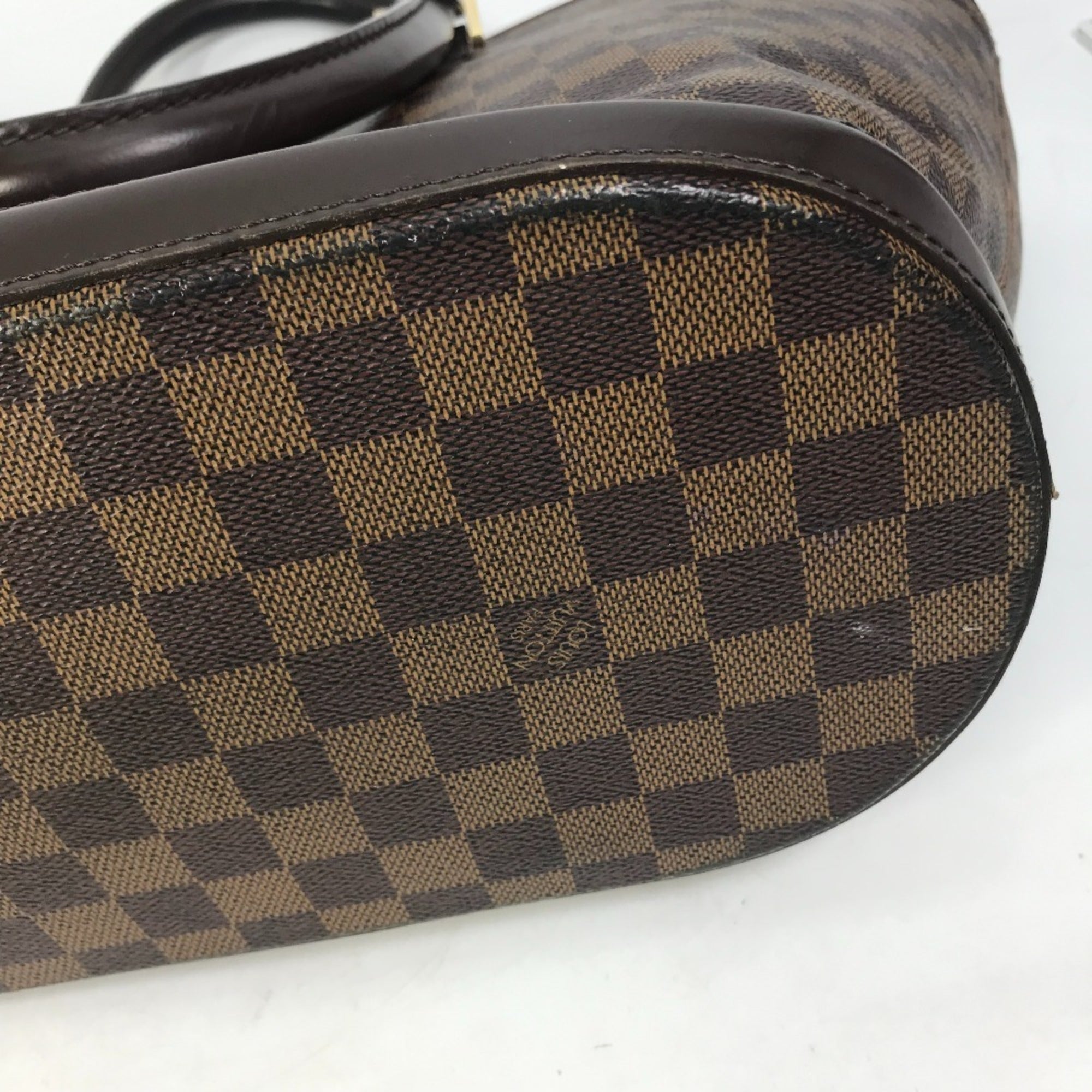 Louis Vuitton Damier Brown Ebene Damier Canvas Shoulder Bag Tote Bag (Pre-Owned)
