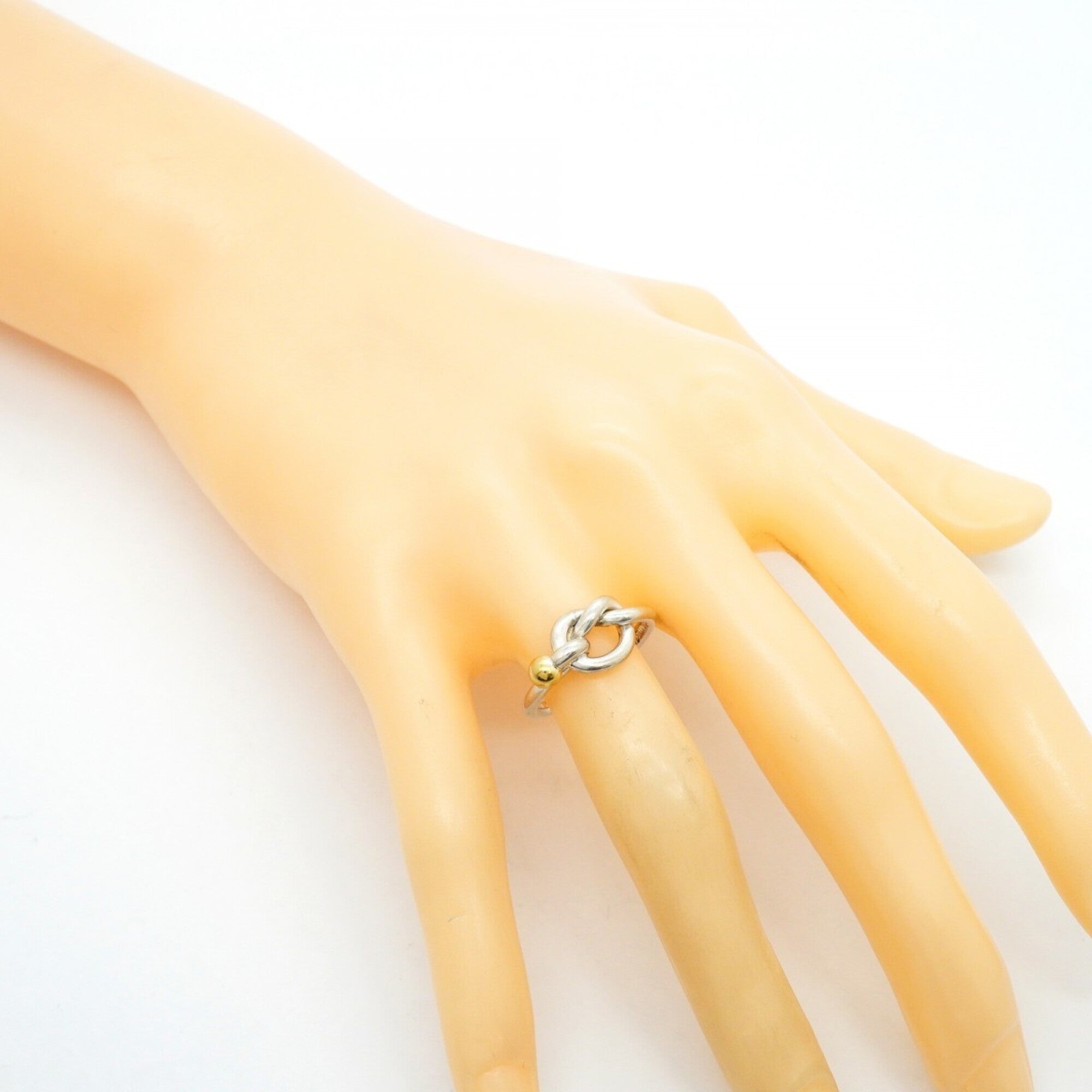 Tiffany Yellow Gold (18K) Silver 925 Band Ring (Pre-Owned)