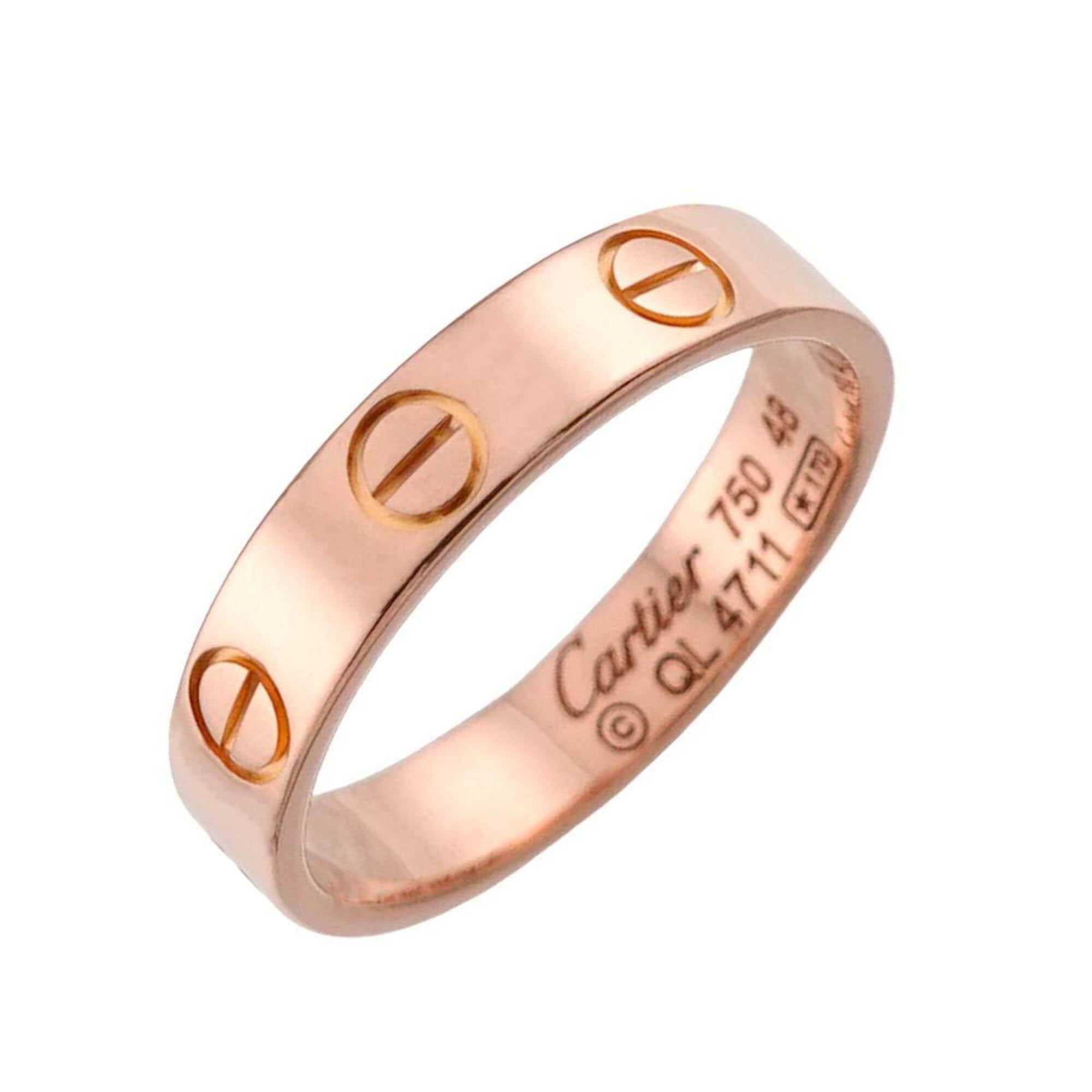 Cartier Pink Gold (18K) Band Ring (Pre-Owned)