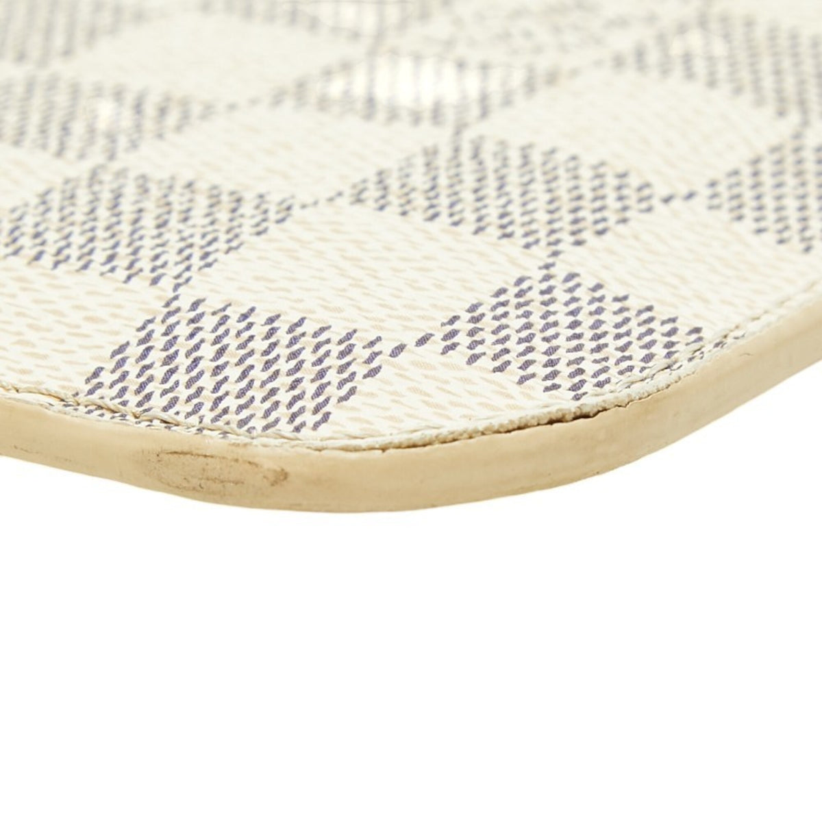 Louis Vuitton White Pvc Leather Pouch (Pre-Owned)