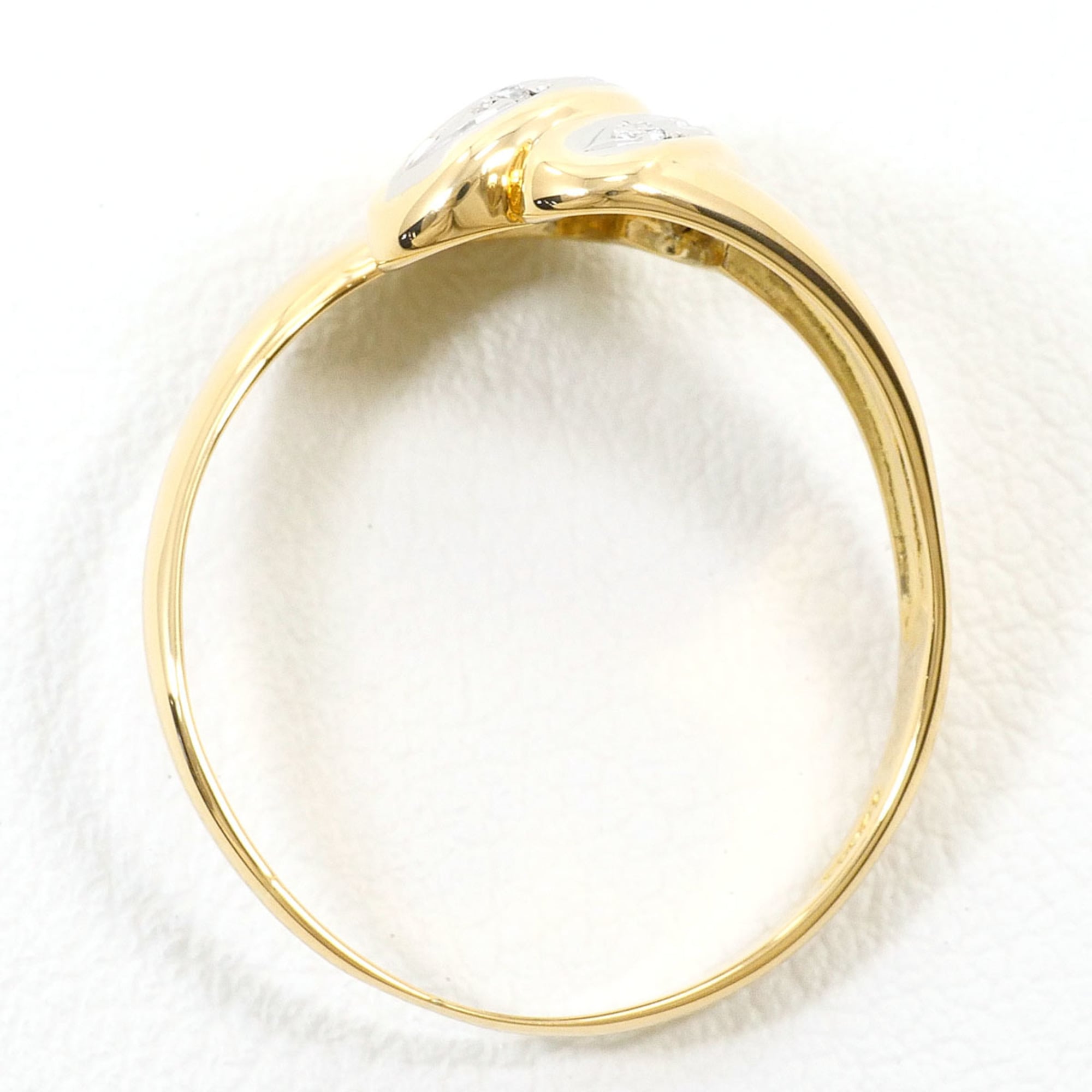 Unbranded Platinum Yellow Gold Yellow Gold (18K) Platinum 900 Band Ring (Pre-Owned)