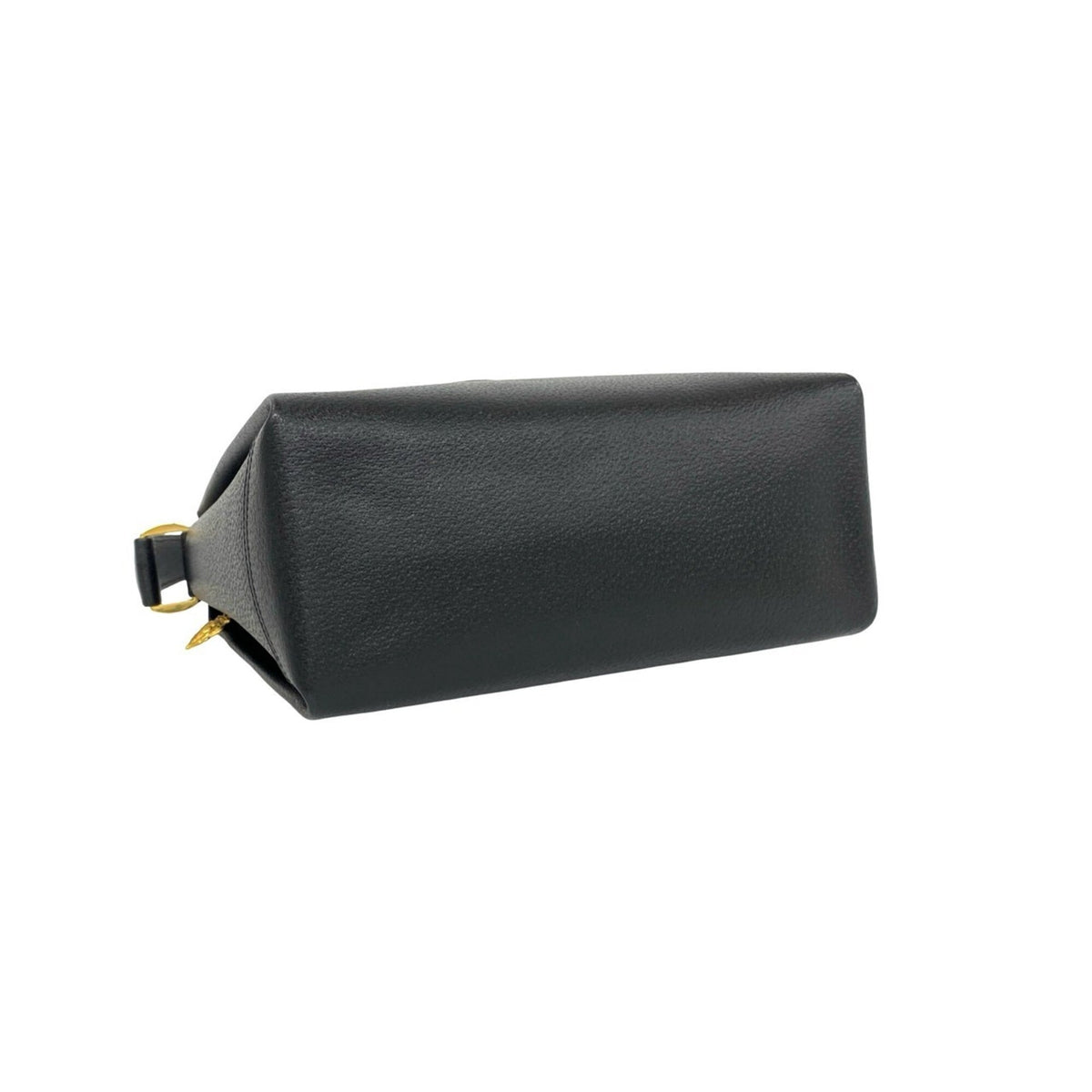 Gucci Black Leather Handbag Tote Bag (Pre-Owned)