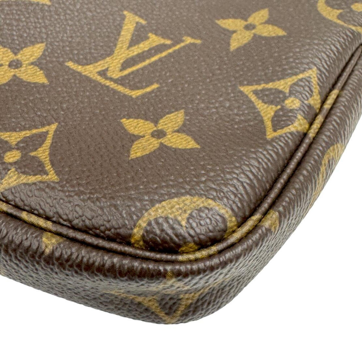 Louis Vuitton Brown Monogram Pochette Pouch (Pre-Owned)