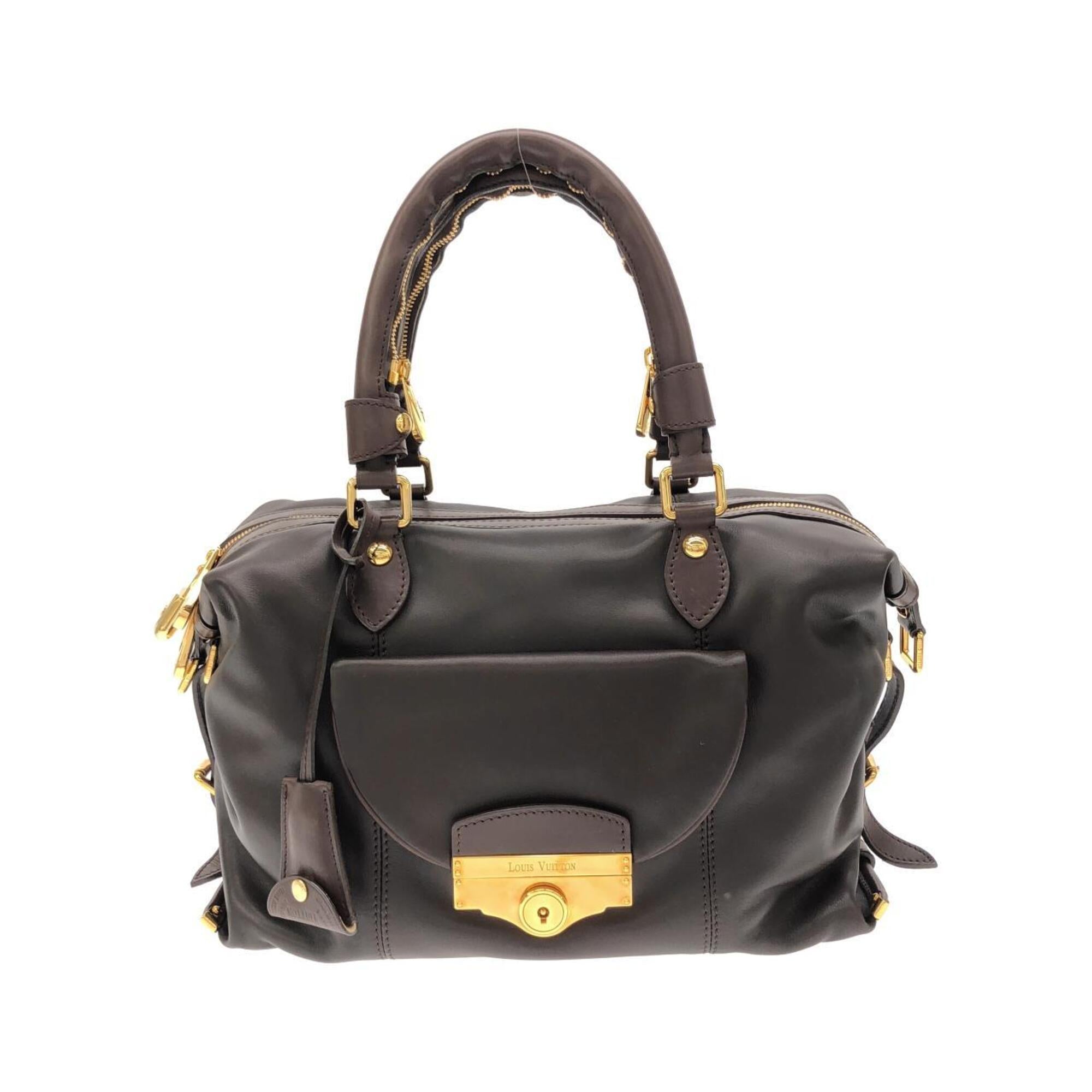 Louis Vuitton Brown Leather Handbag (Pre-Owned)