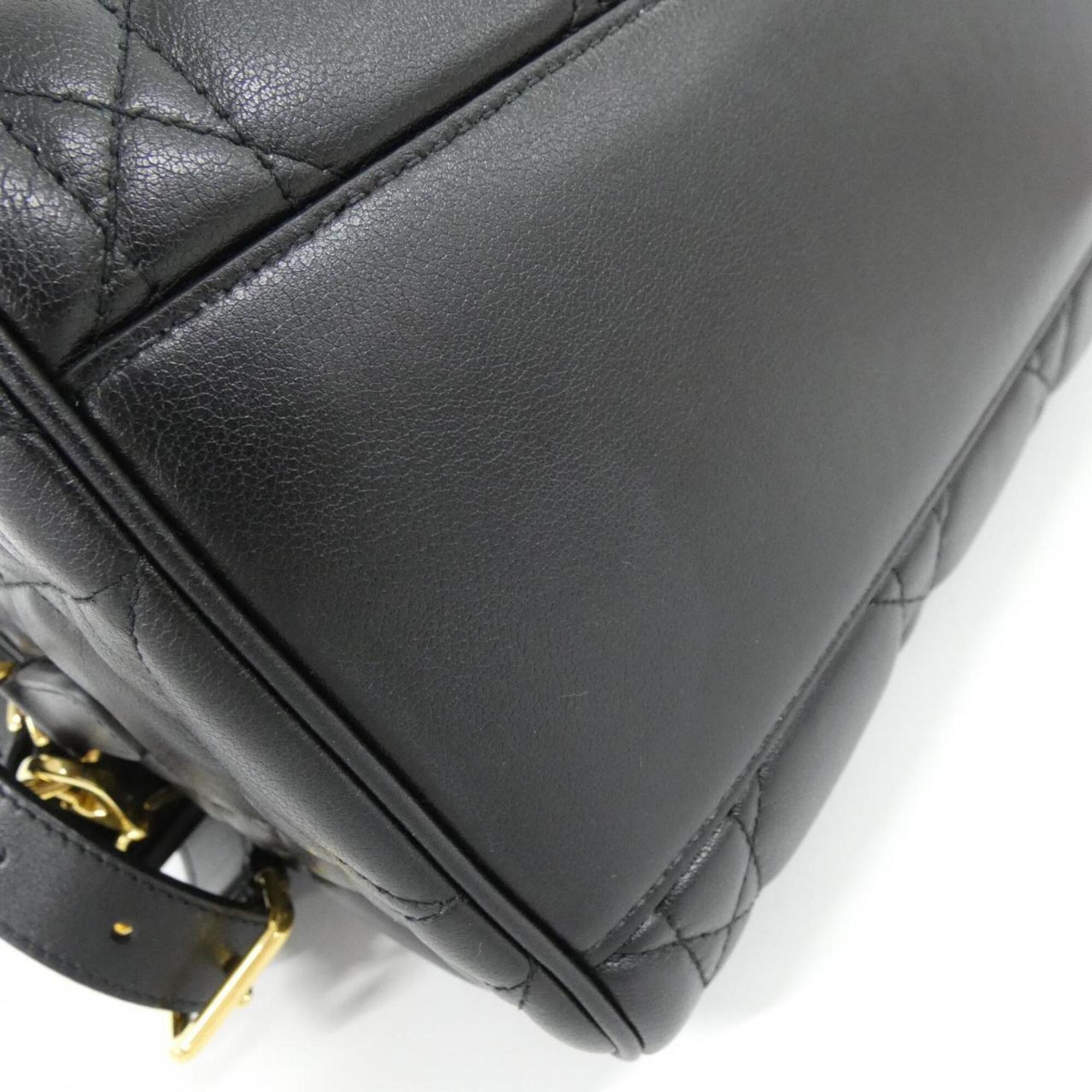 Christian Dior Black Leather Handbag (Pre-Owned)