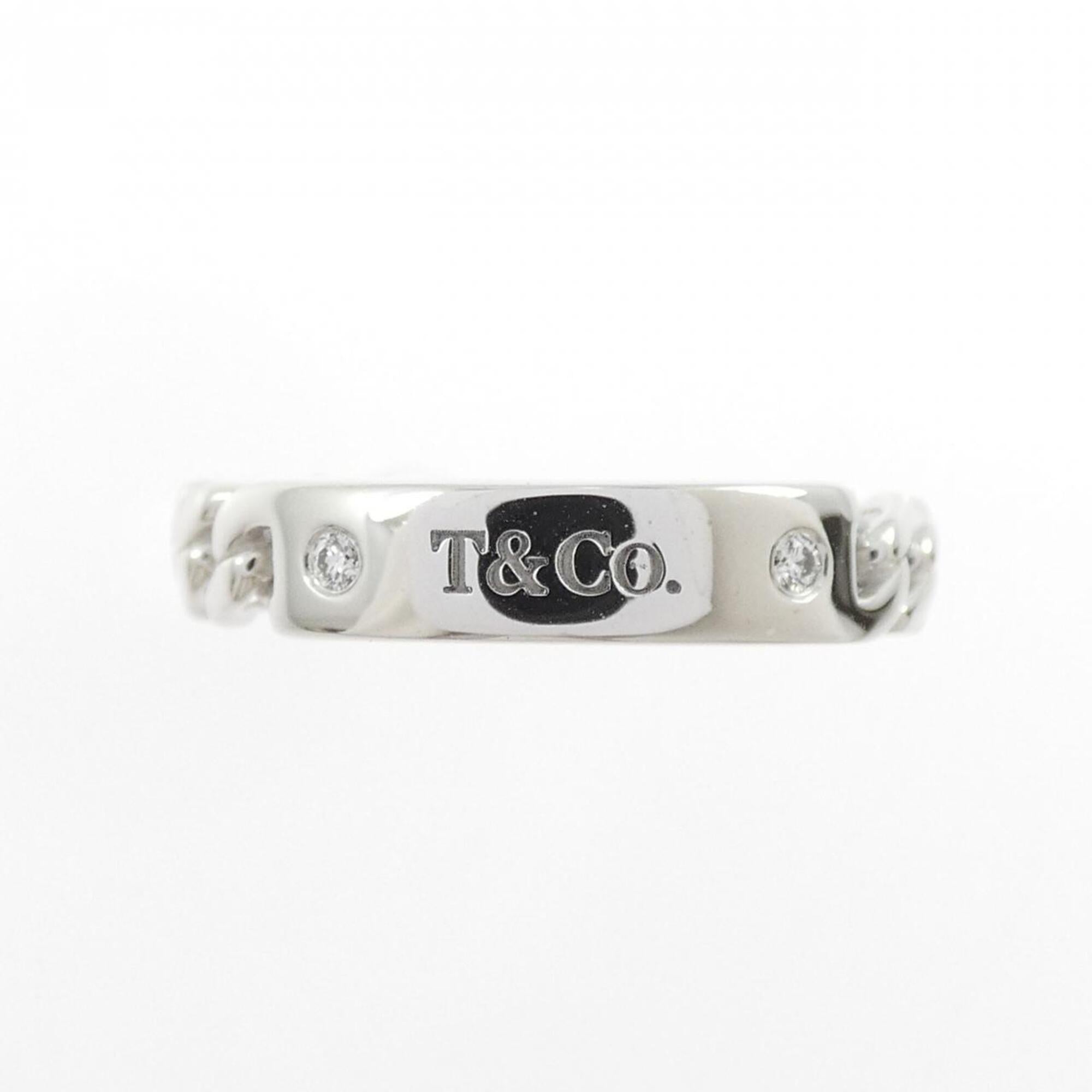 Tiffany White Gold (18K) Band Ring (Pre-Owned)