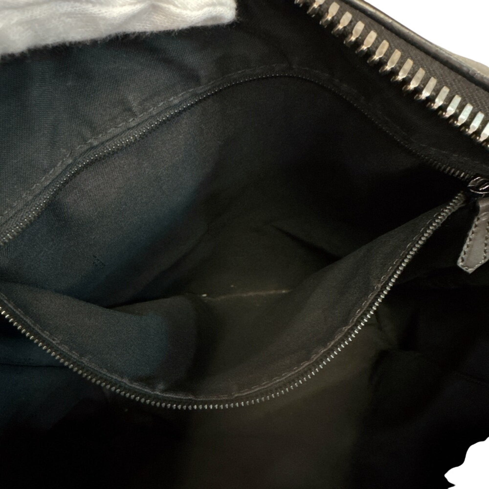 Fendi Gray Leather Backpack (Pre-Owned)