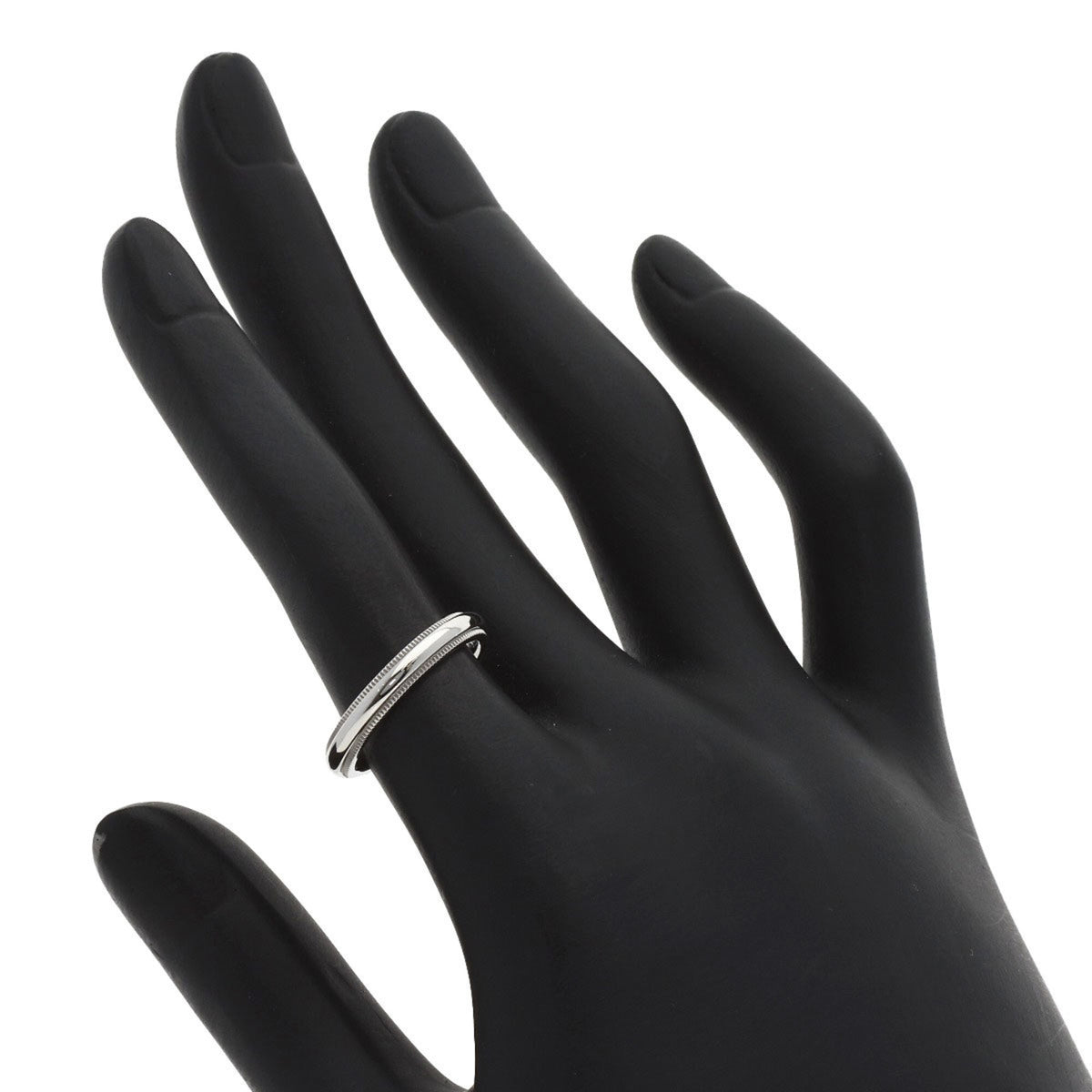 Tiffany Platinum 950 Band Ring (Pre-Owned)