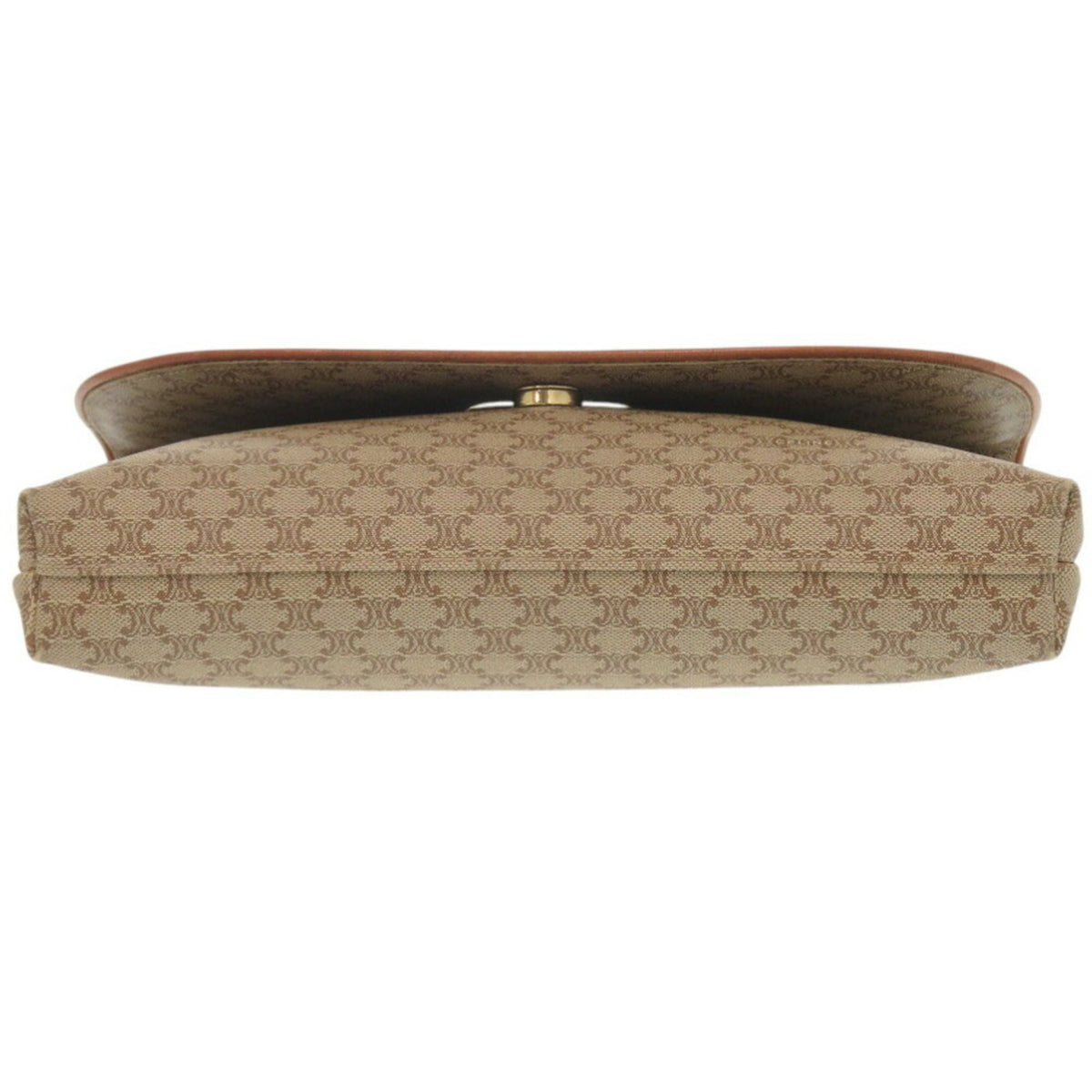 Celine Beige Pvc Leather Shoulder Bag (Pre-Owned)