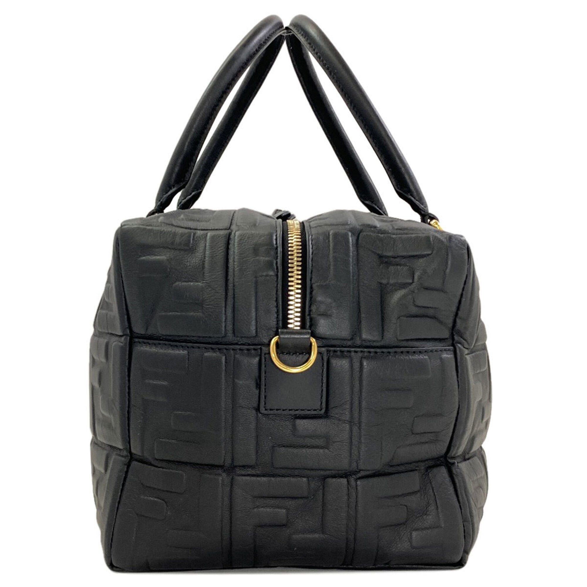 Fendi Black Leather Handbag (Pre-Owned)