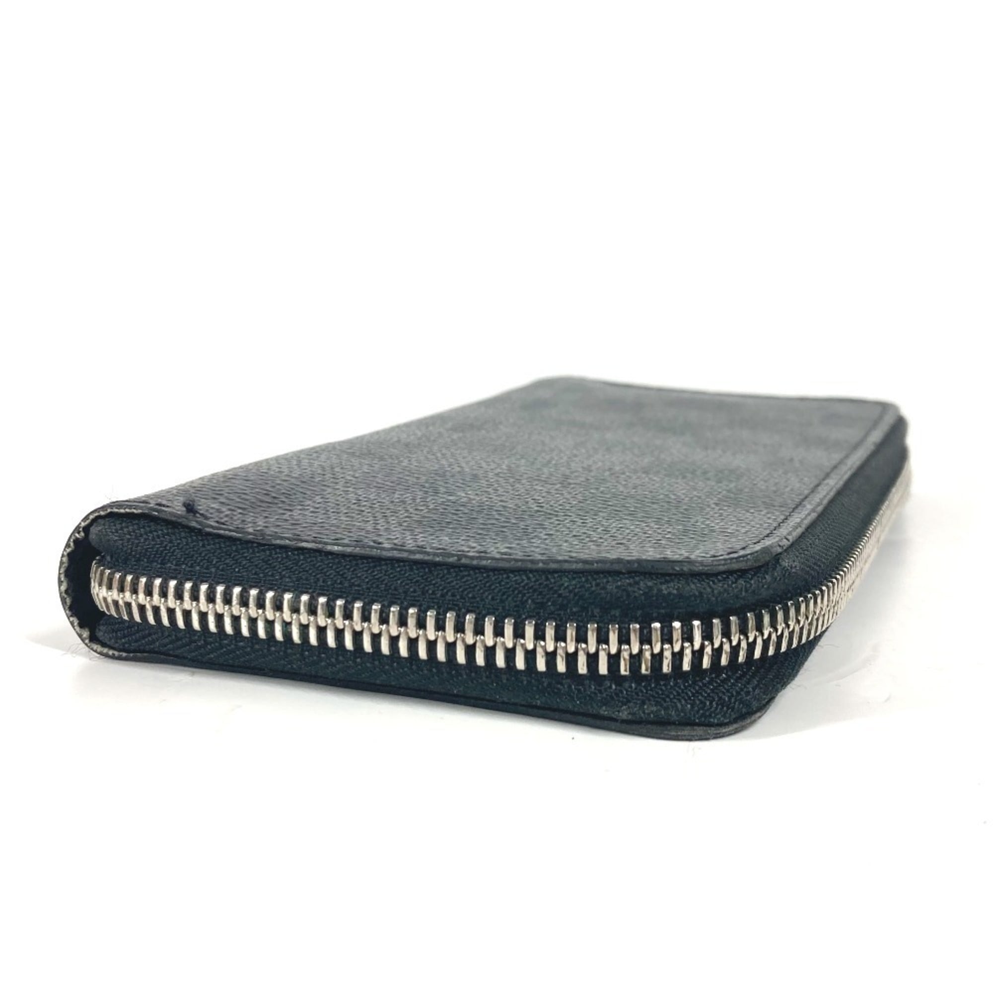 Louis Vuitton Black Damier Graphite Long Wallet (Bi-Fold) (Pre-Owned)