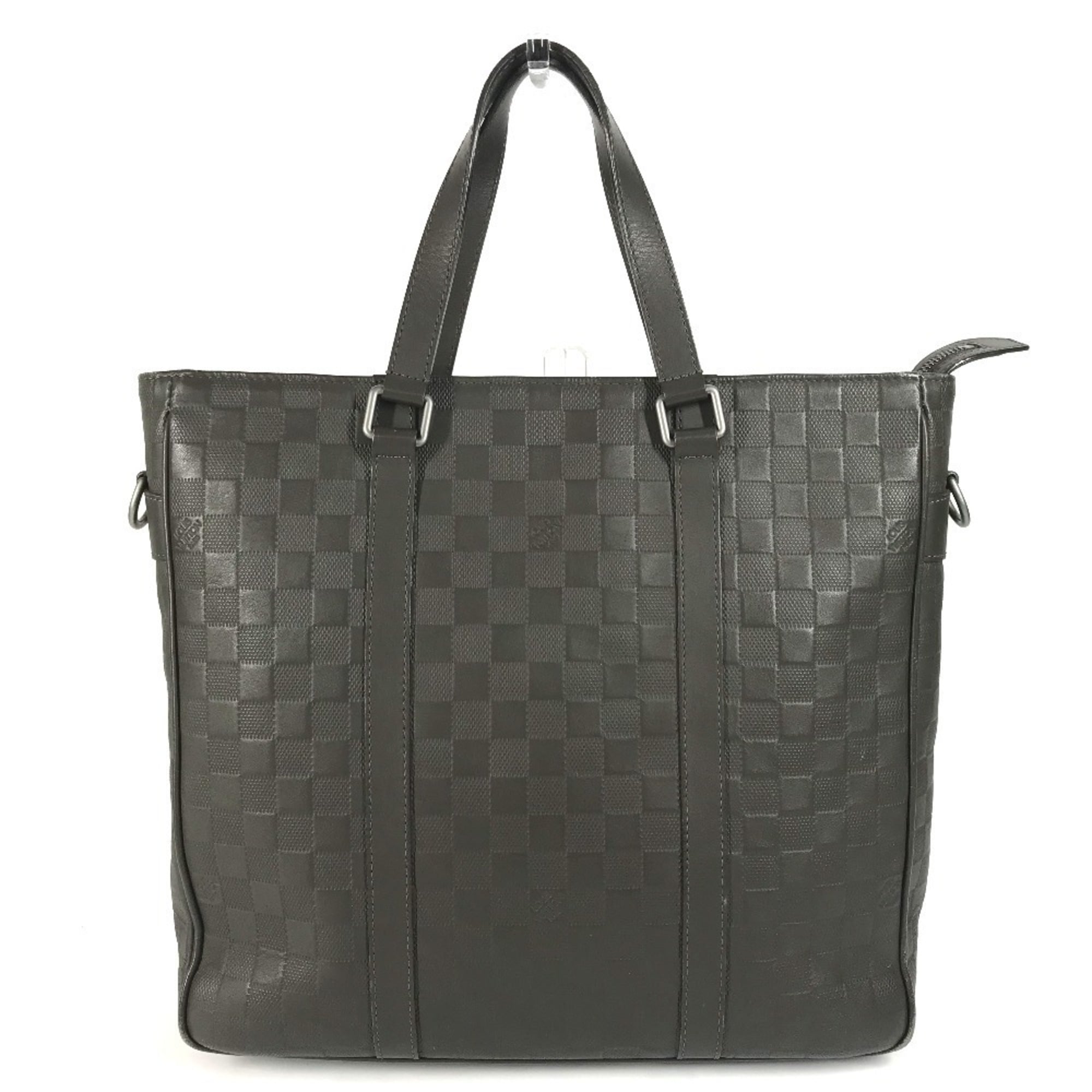 Louis Vuitton Brown Damier Canvas Infini Damier Infini Handbag Tote Bag (Pre-Owned)