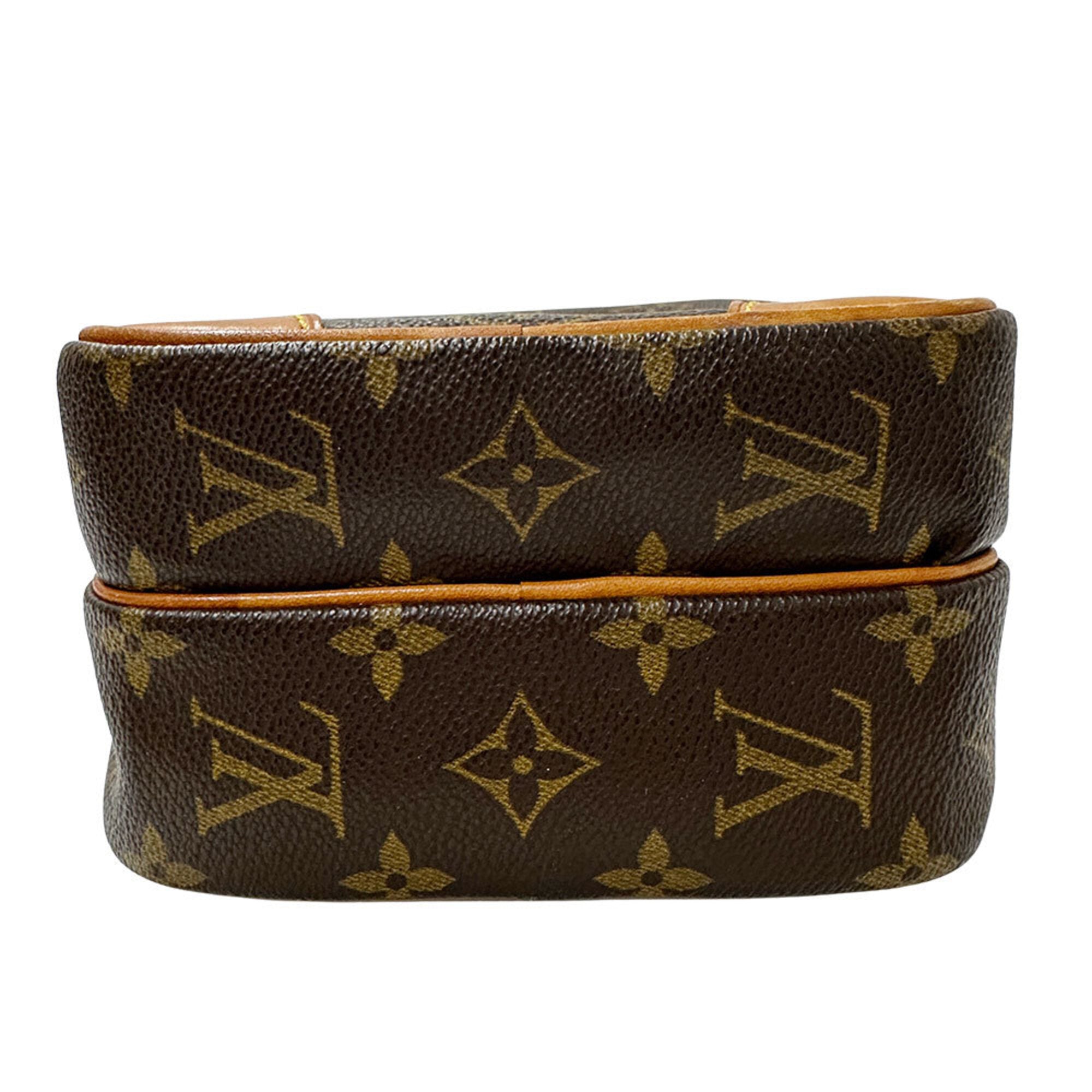 Louis Vuitton Brown Monogram Canvas Shoulder Bag (Pre-Owned)