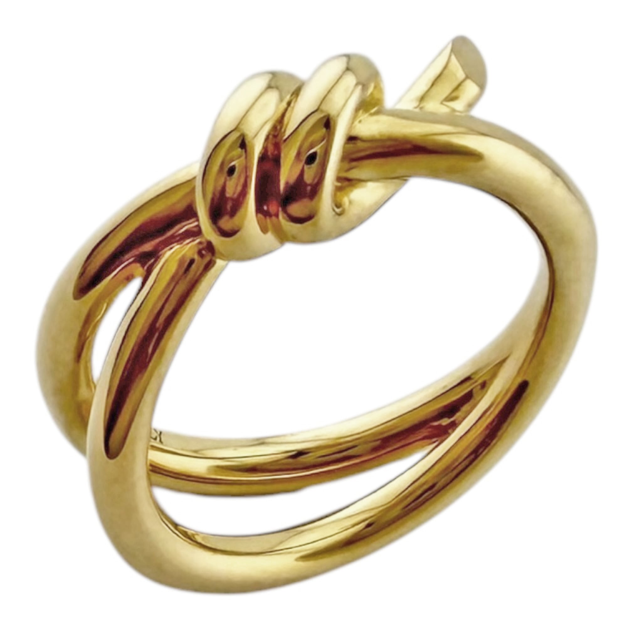 Tiffany Gold Yellow Gold (18K) Band Ring (Pre-Owned)