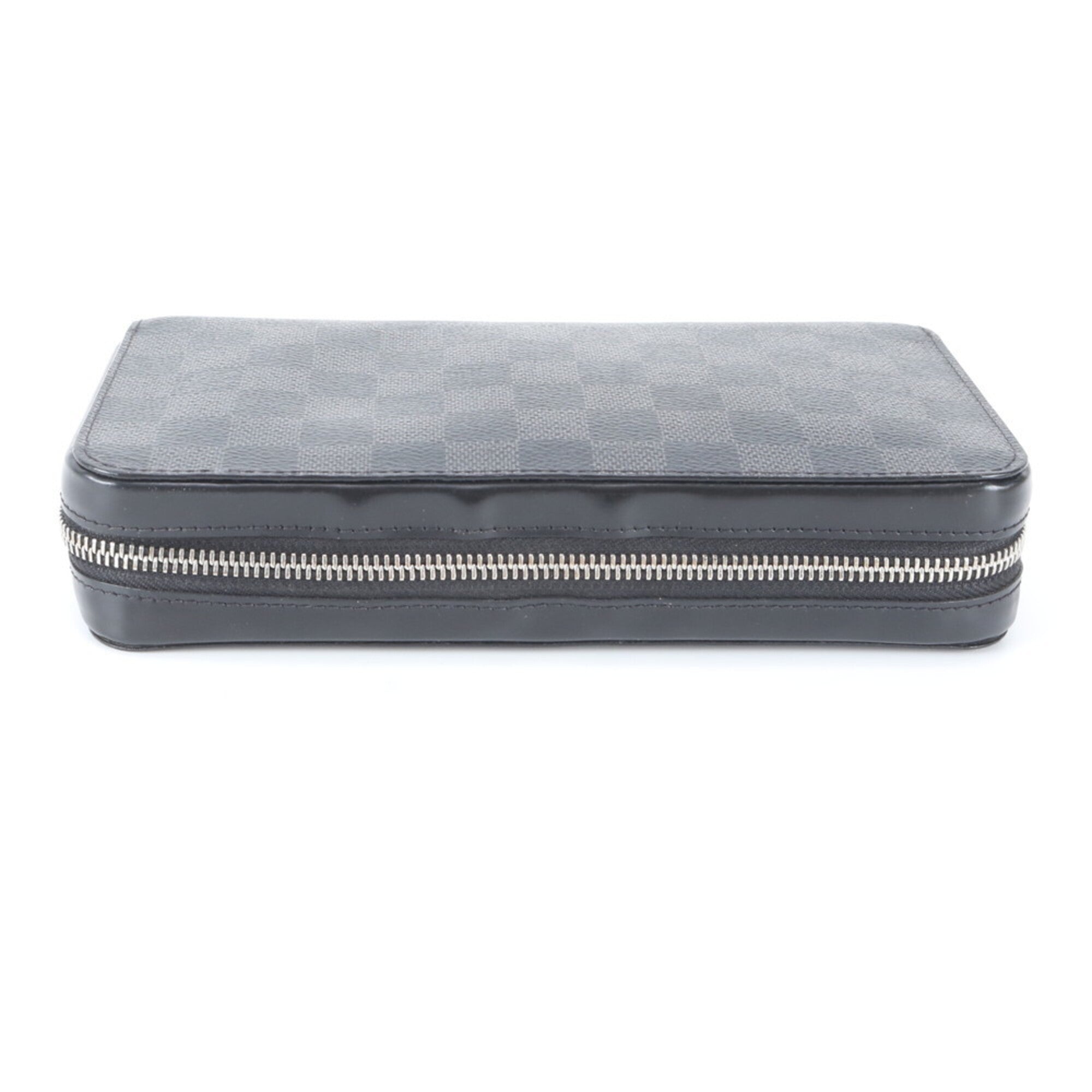 Louis Vuitton Coated Canvas Leather Long Wallet (Bi-Fold) (Pre-Owned)