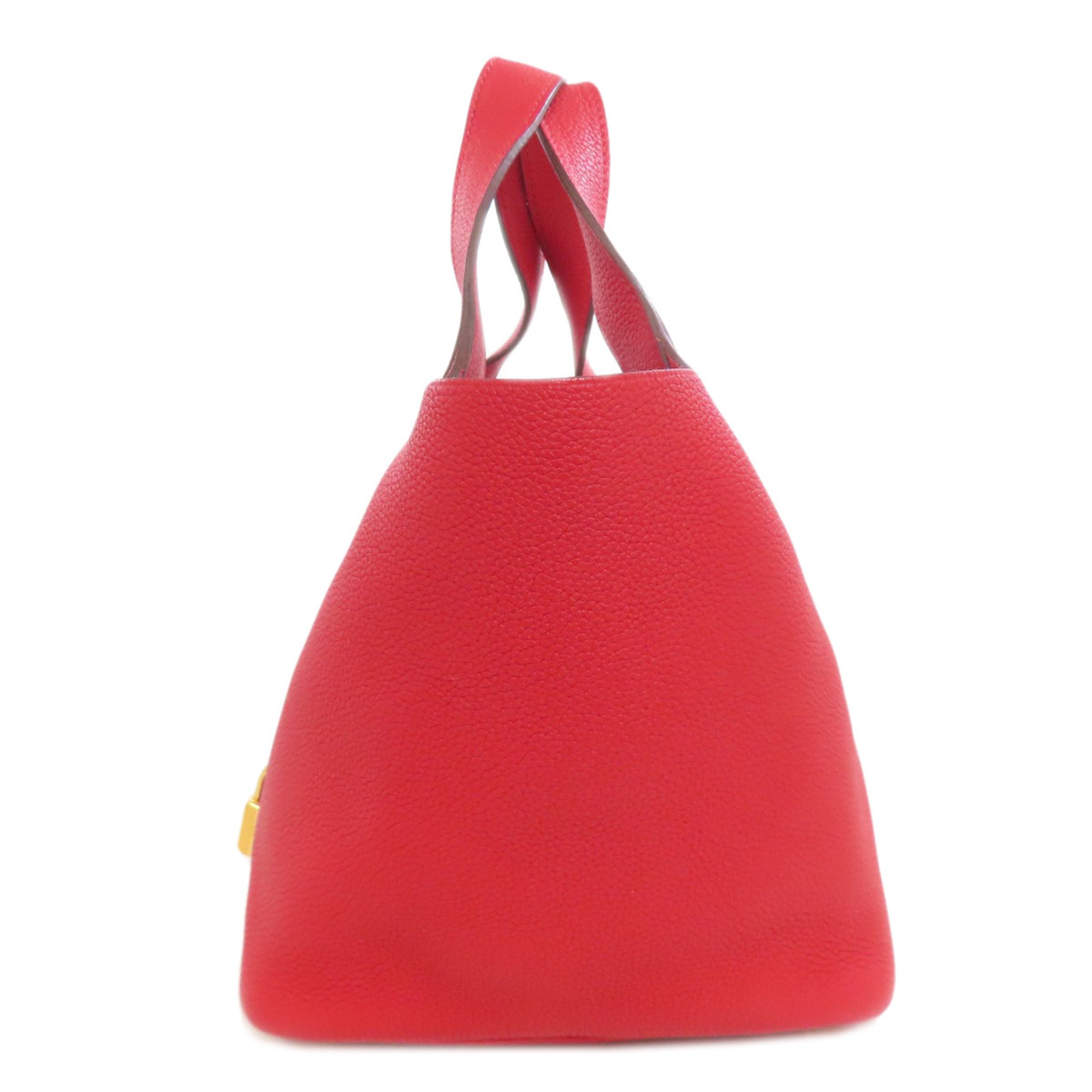 Hermes Vermilion Handbag (Pre-Owned)