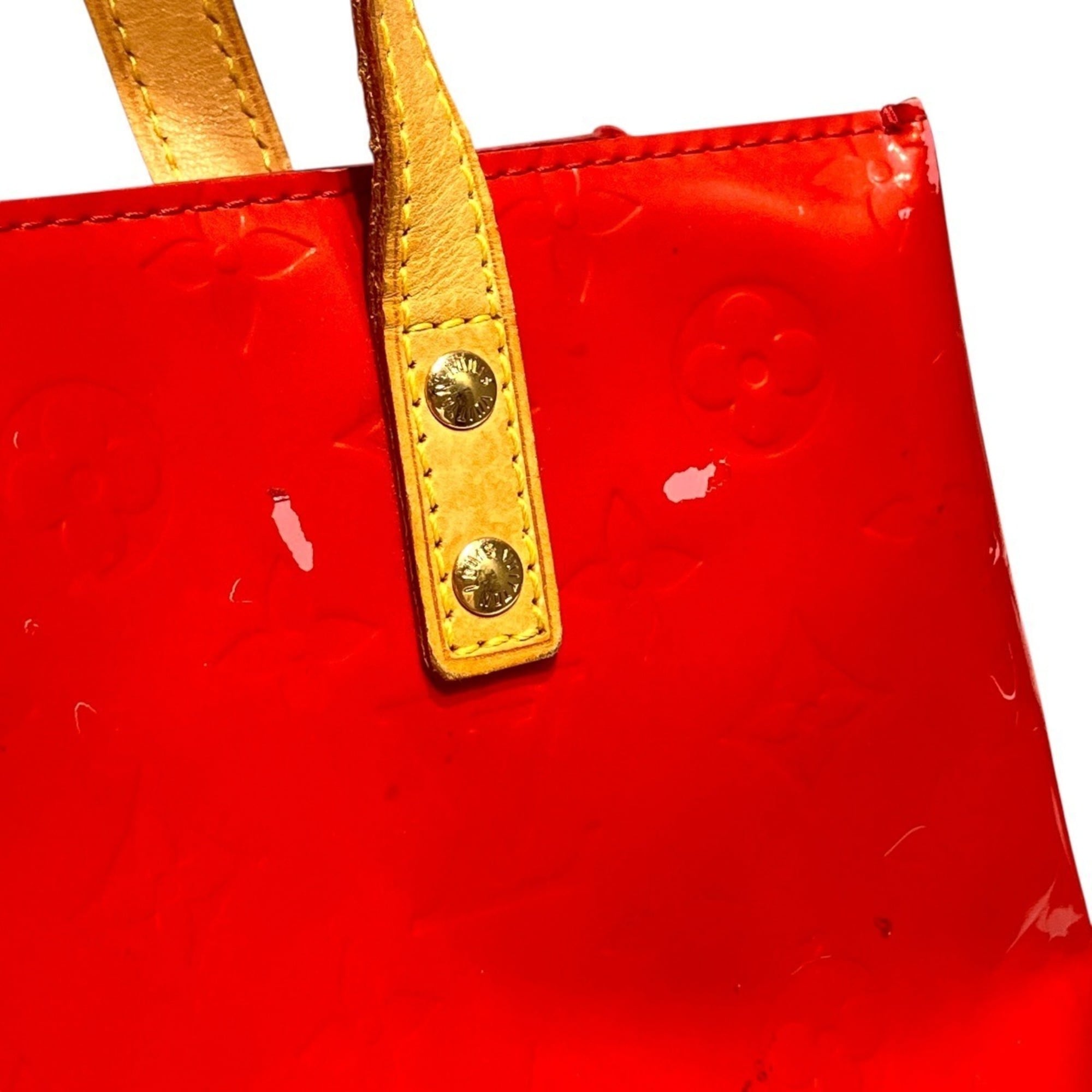 Louis Vuitton Galle Rouge Vernis Handbag (Pre-Owned)