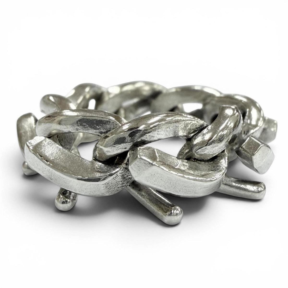 Tiffany Silver Silver 925 Band Ring (Pre-Owned)