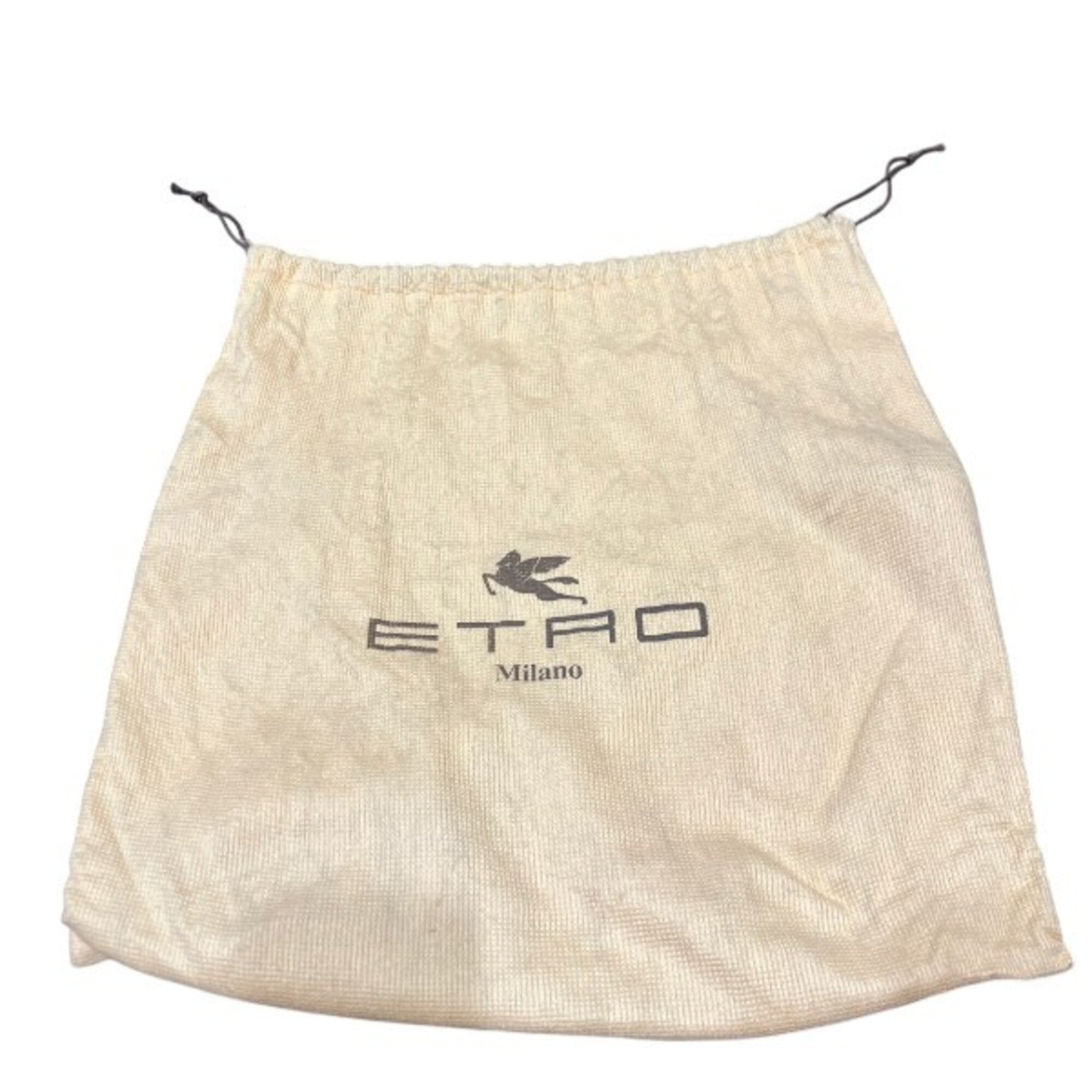 Etro Ivory Leather Handbag (Pre-Owned)