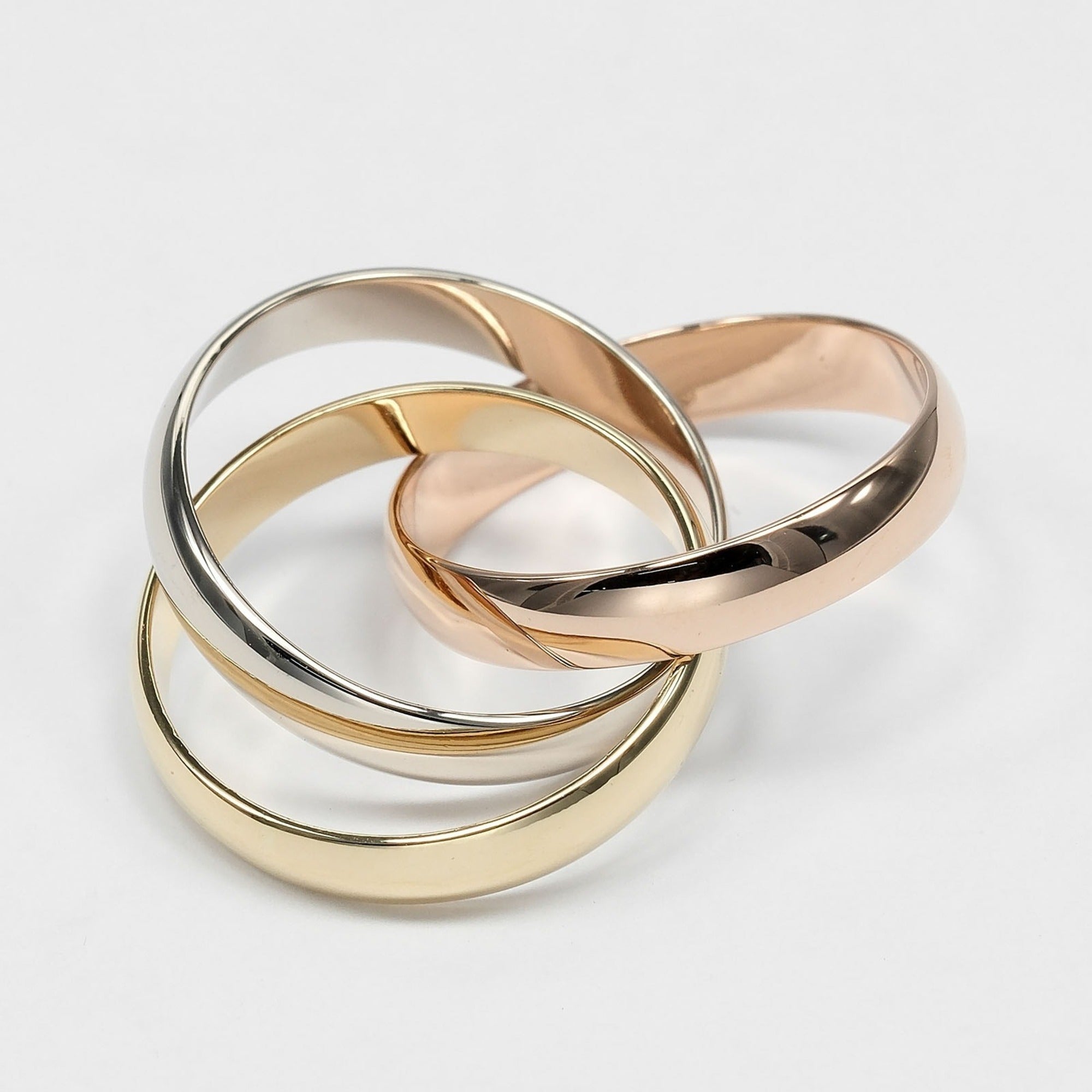 Cartier Yellow Gold (18K) Pink Gold (18K) White Gold (18K) Band Ring (Pre-Owned)