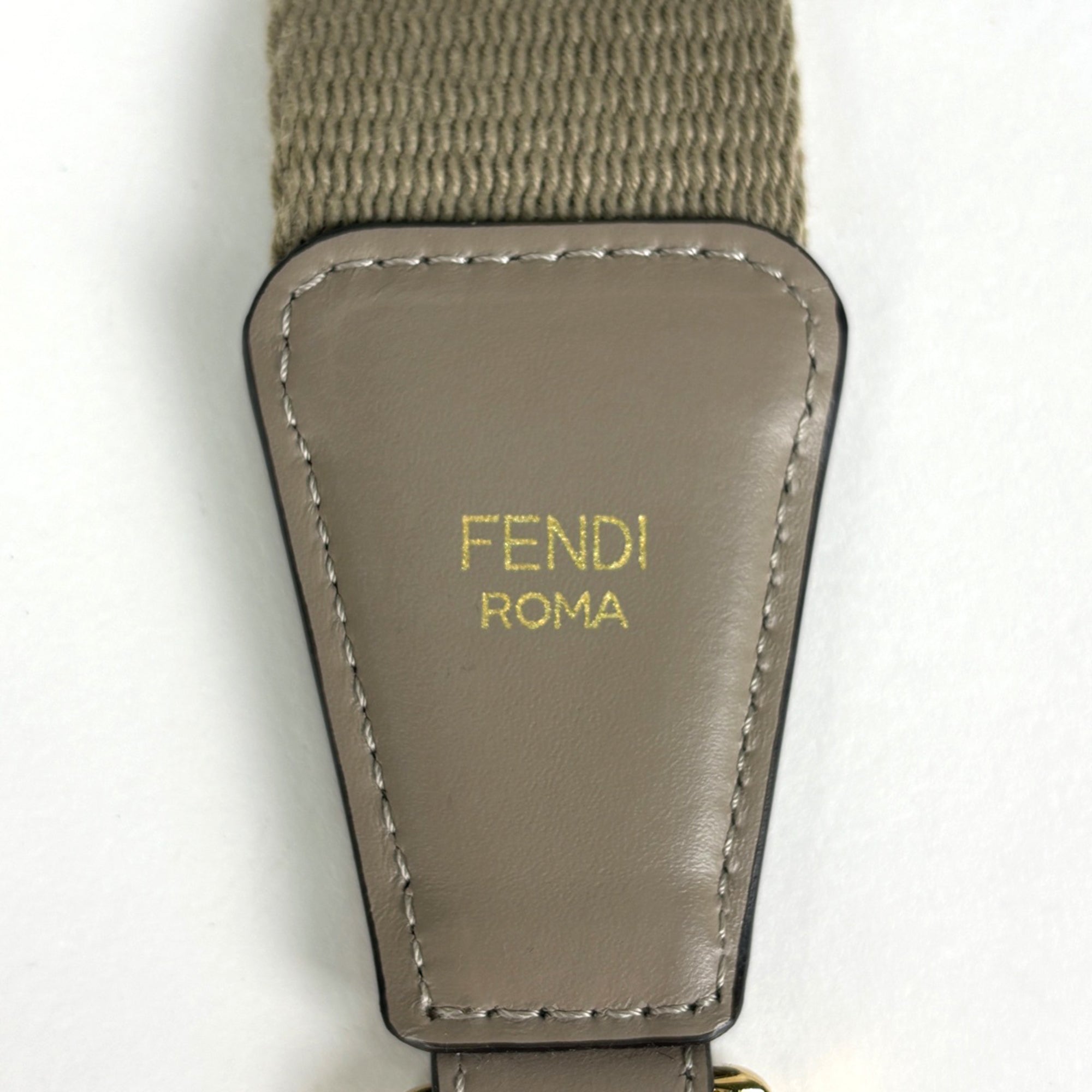 Fendi Beige Leather Canvas (Pre-Owned)
