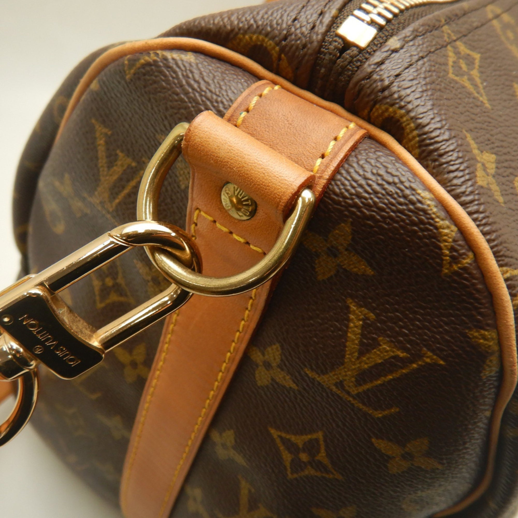Louis Vuitton Monogram Brown Monogram Boston Bag (Pre-Owned)