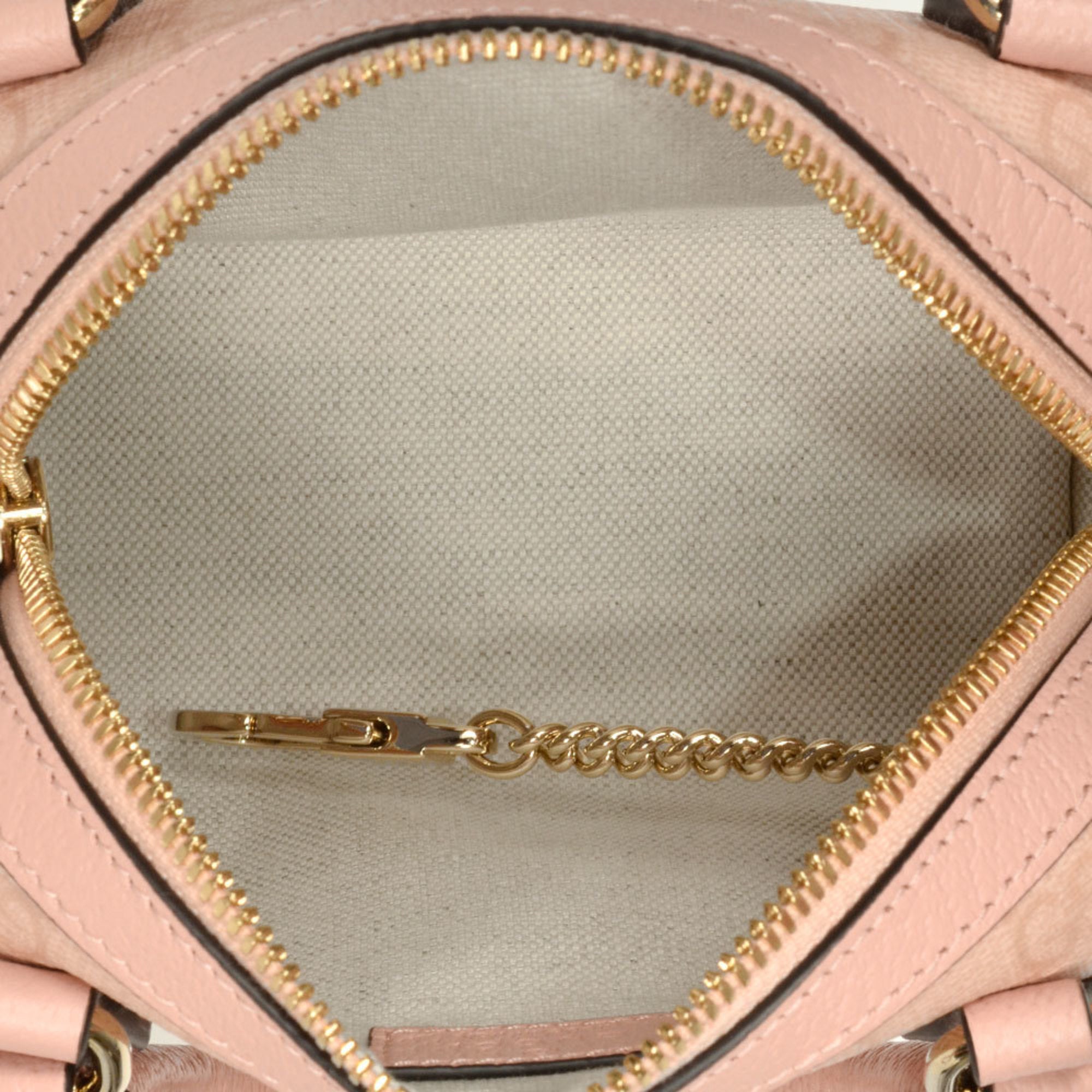 Gucci Ophidia Pink Gg Supreme Handbag Shoulder Bag (Pre-Owned)
