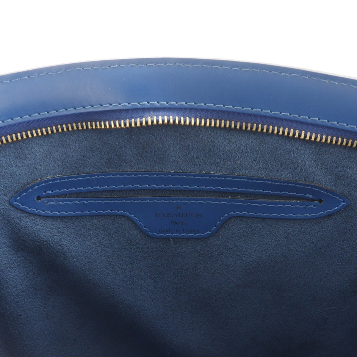 Louis Vuitton Toledo Blue Epi Leather Handbag (Pre-Owned)