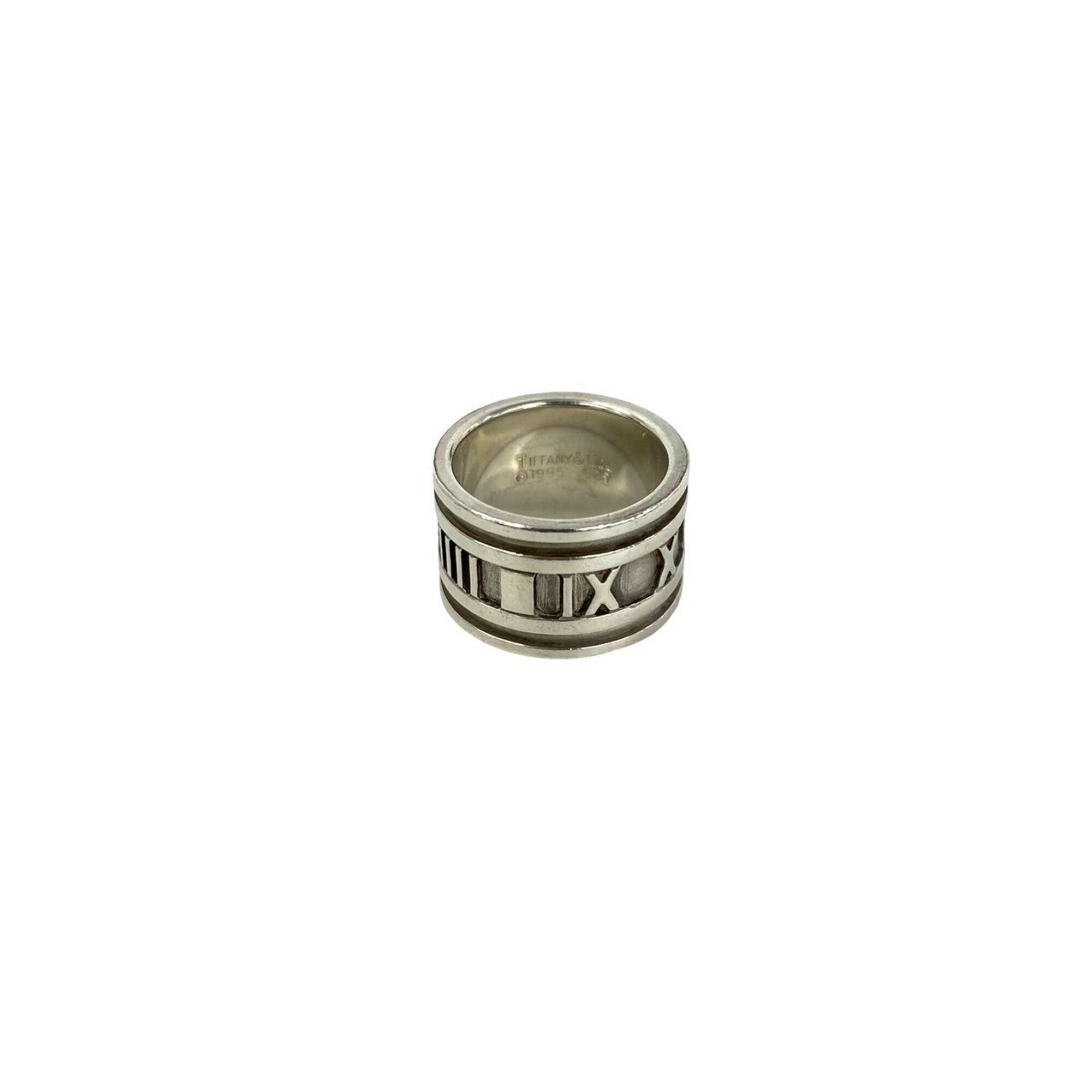 Tiffany Silver Silver 925 Band Ring (Pre-Owned)