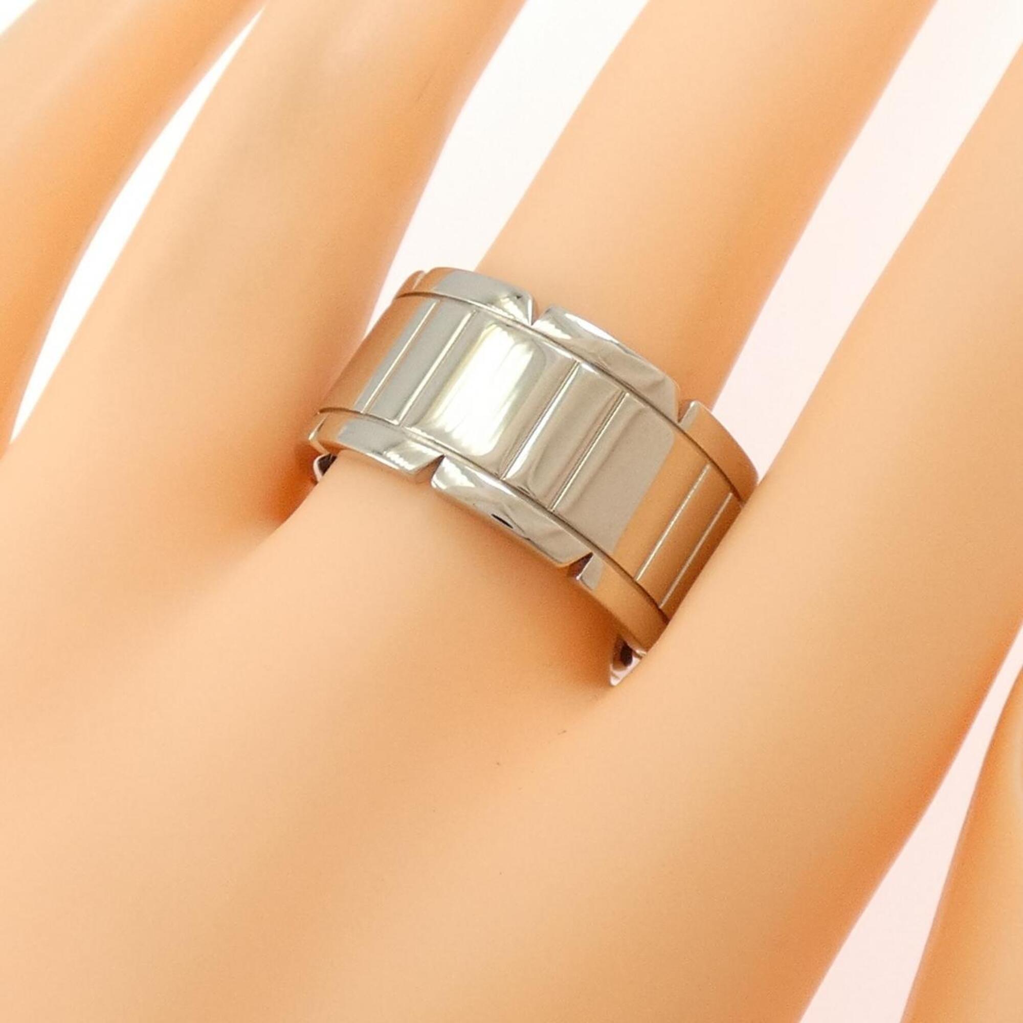 Cartier White Gold White Gold (18K) Band Ring (Pre-Owned)
