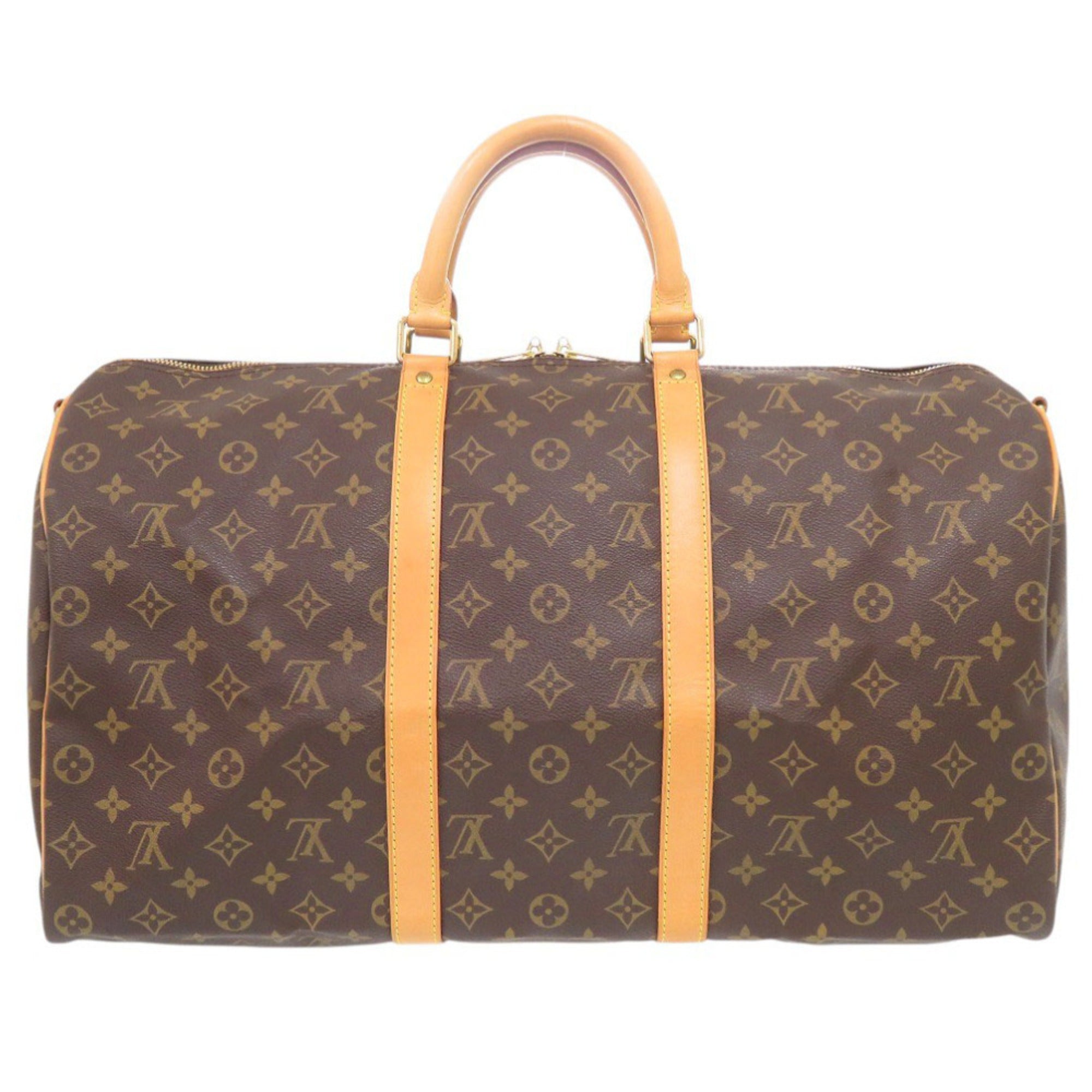 Louis Vuitton Brown Monogram Monogram Boston Bag (Pre-Owned)