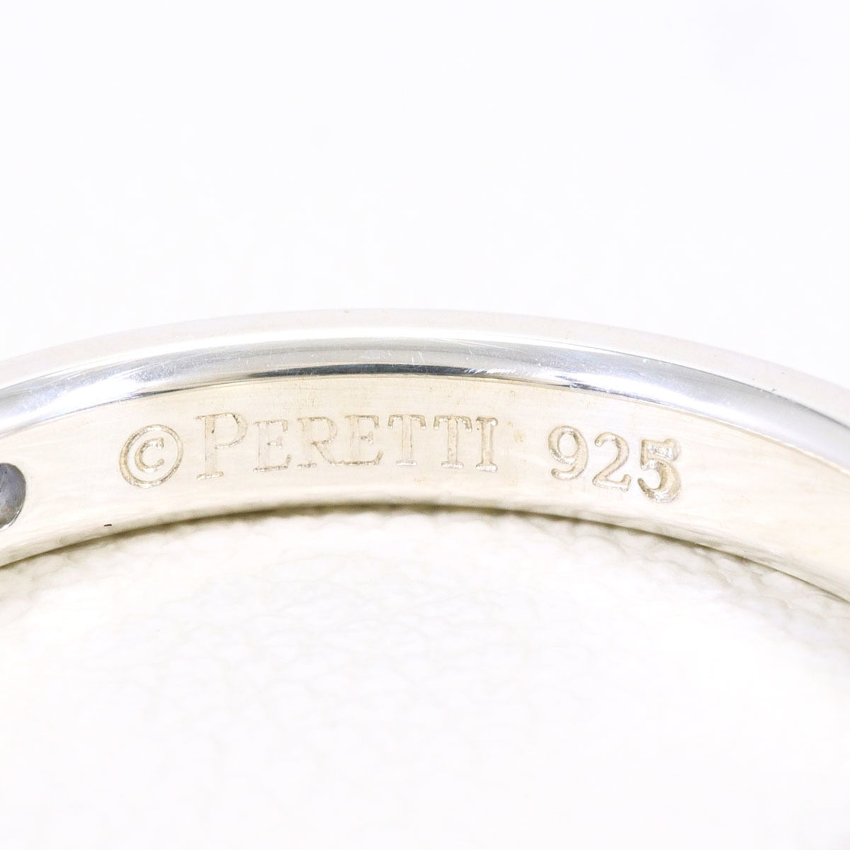 Tiffany Silver Silver 925 Band Ring (Pre-Owned)